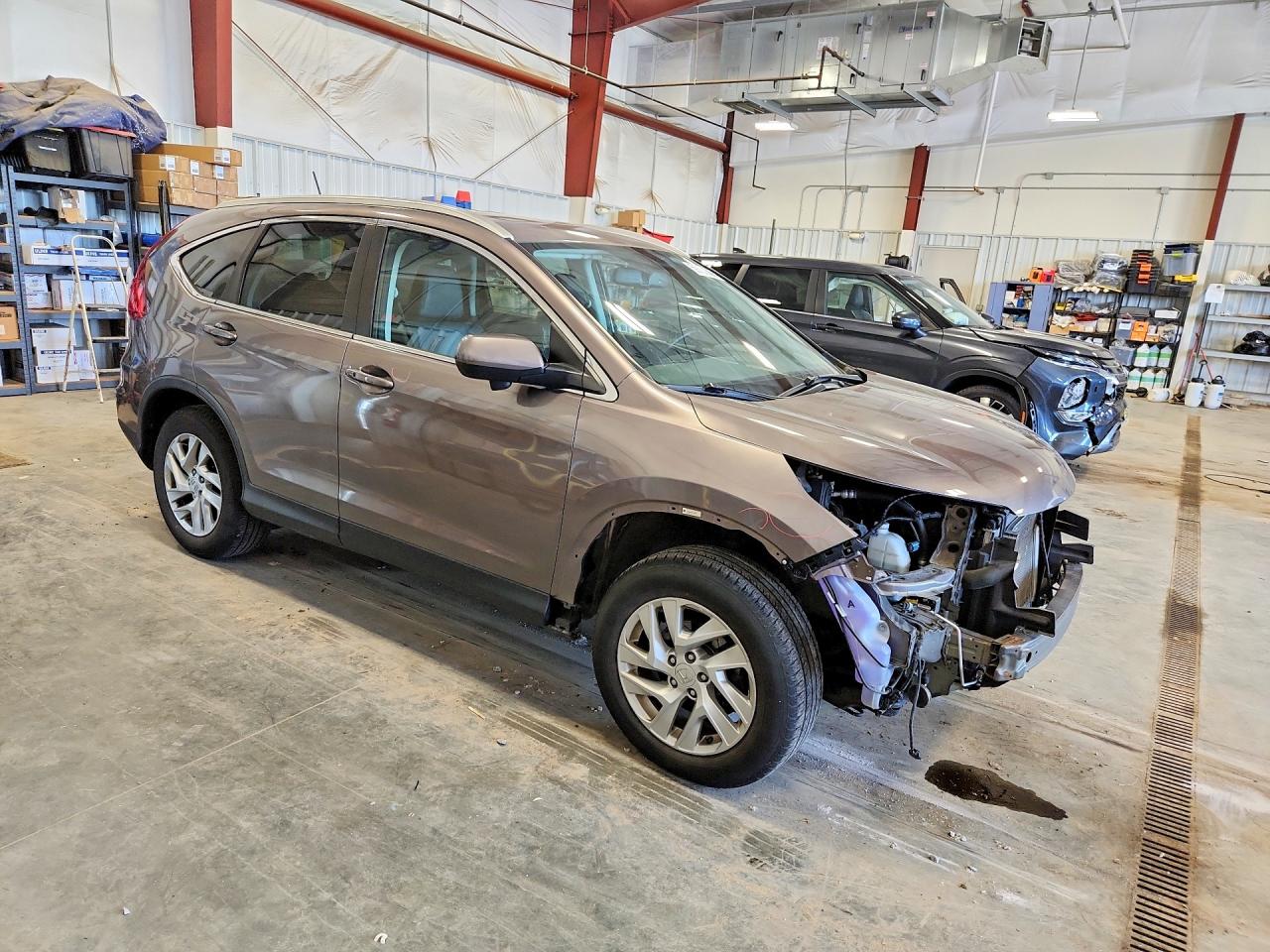 2015 Honda Cr-v Exl Gray vin: 5J6RM4H76FL134050