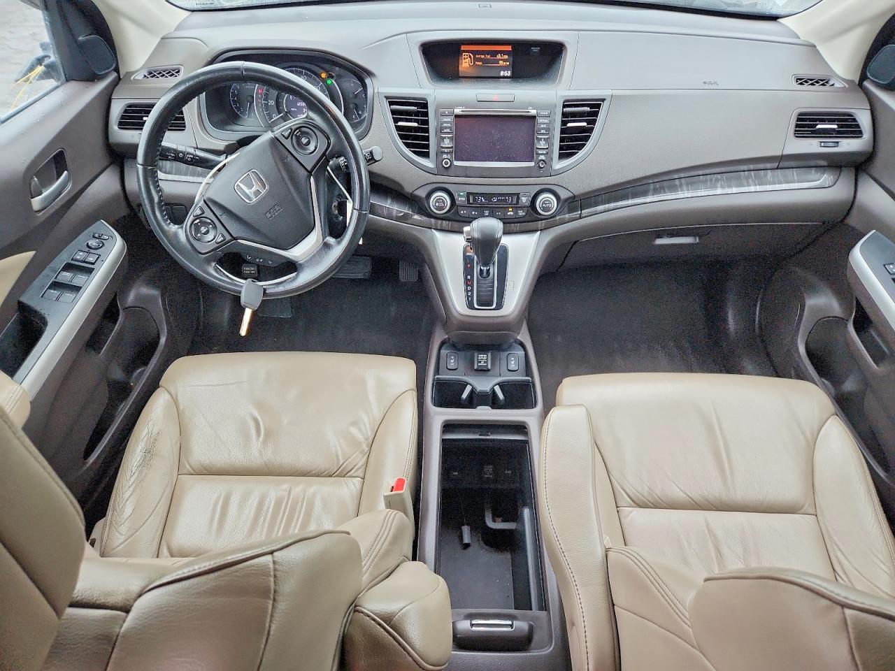 2012 Honda Cr-v Exl Белый vin: 5J6RM4H77CL003382