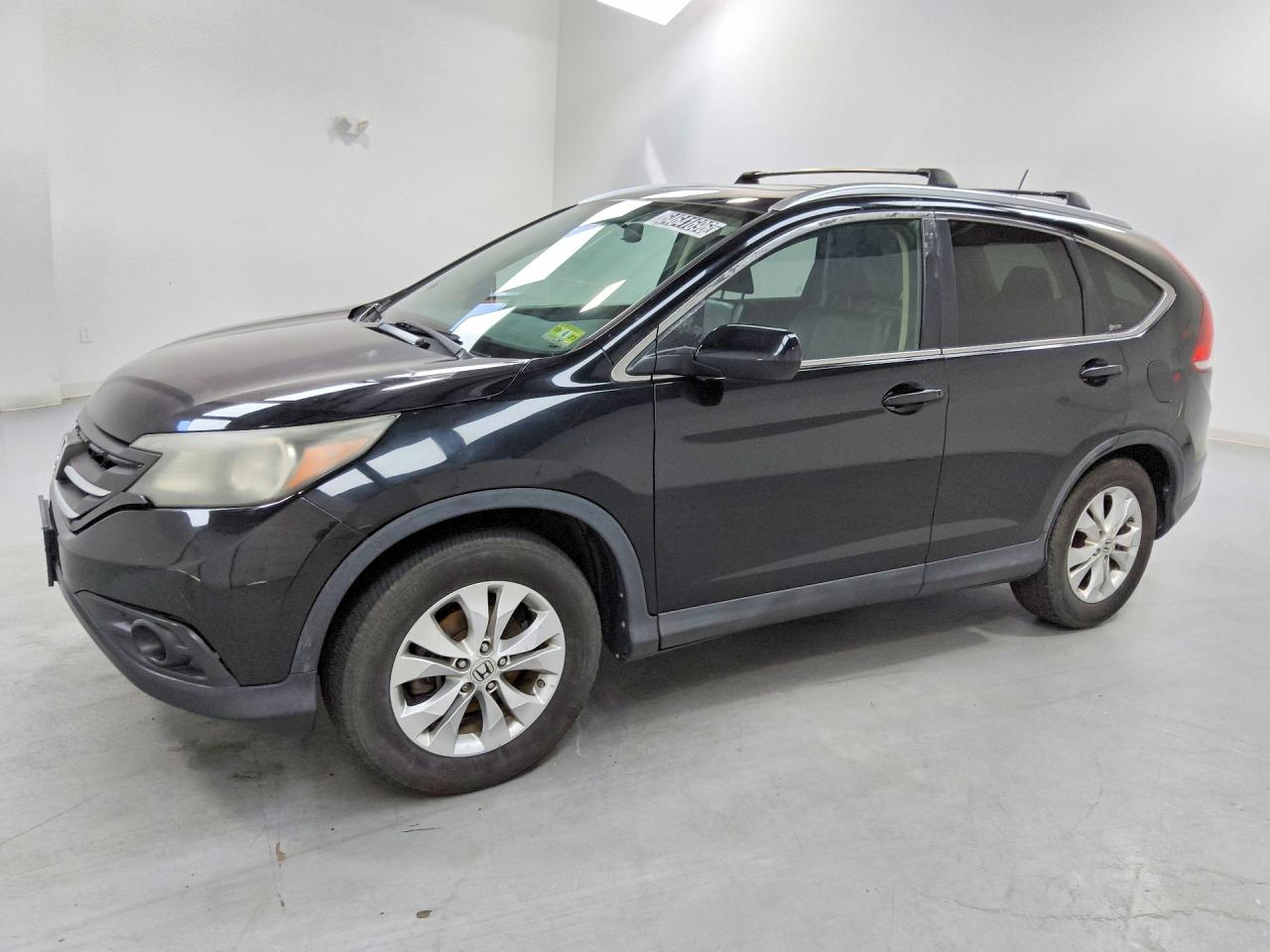 2012 Honda Cr-v Exl Black vin: 5J6RM4H77CL003558