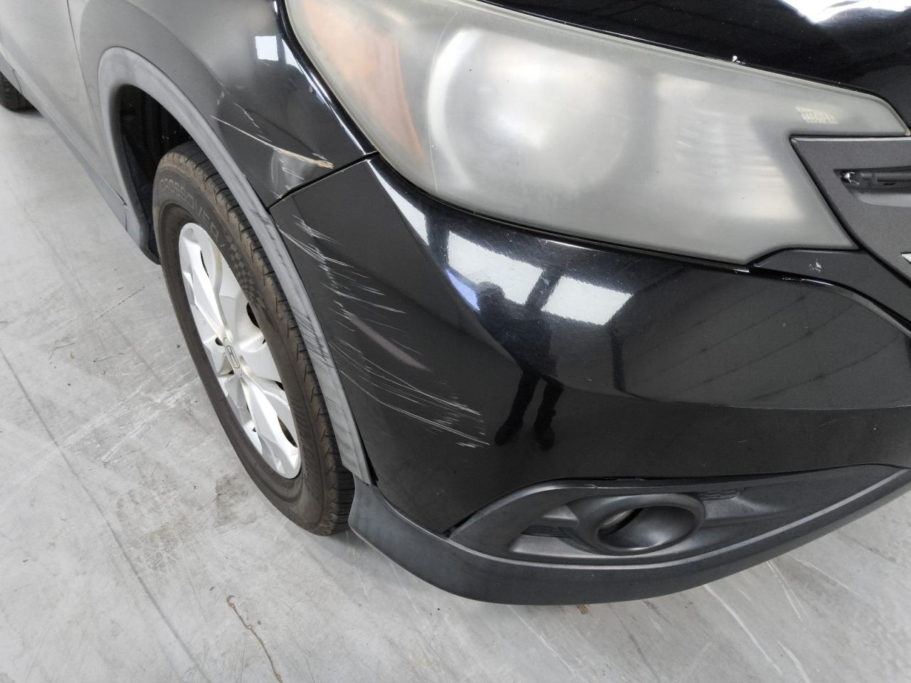 2012 Honda Cr-v Exl Black vin: 5J6RM4H77CL003558 Damage: Front Bumper, Multiple Scratches Heavy, 10 Or More