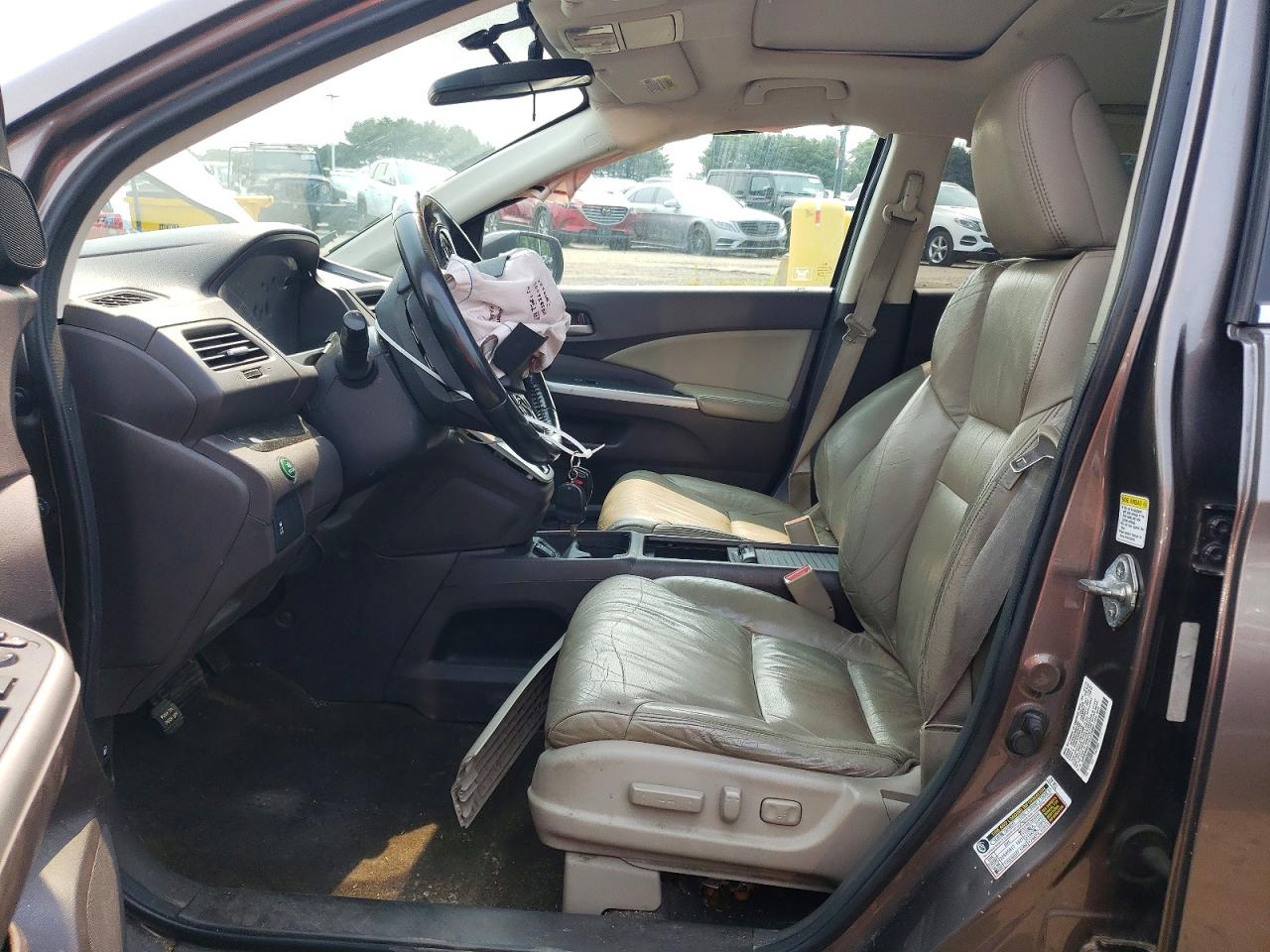 2012 Honda Cr-v Exl Gray vin: 5J6RM4H77CL010607
