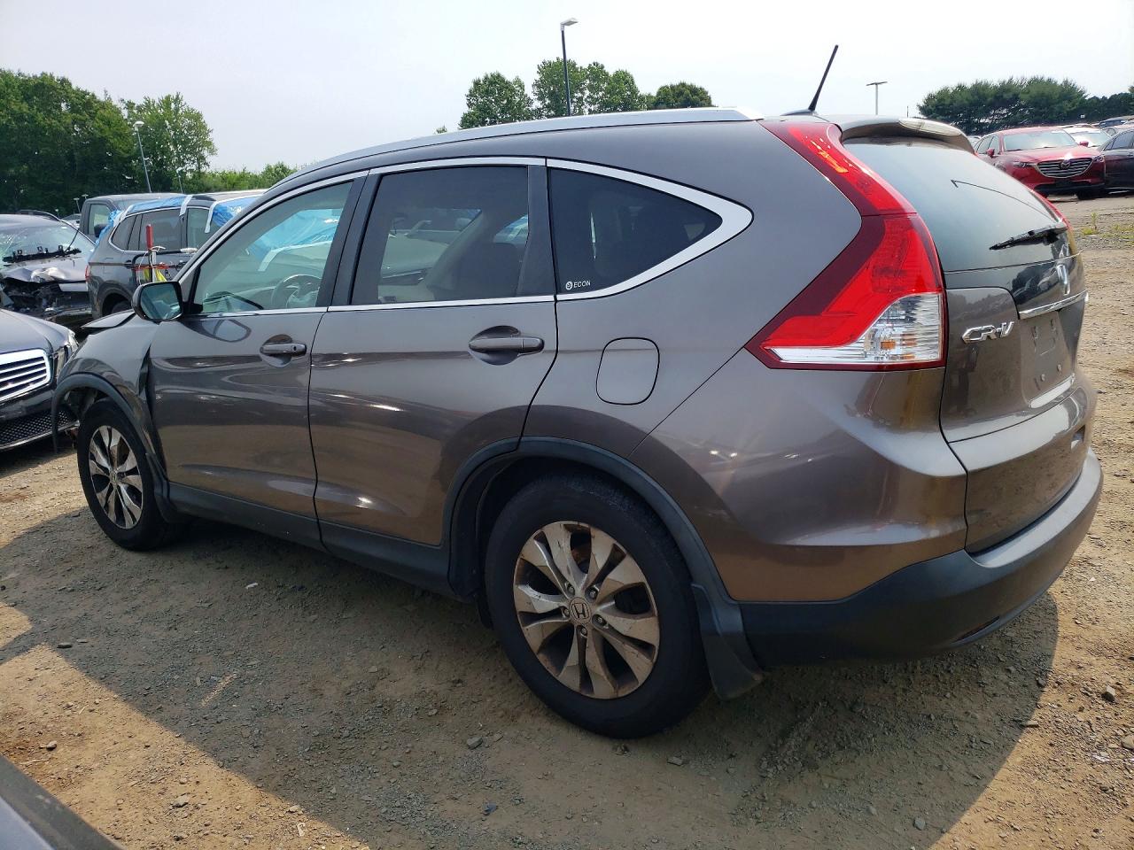 2012 Honda Cr-v Exl Gray vin: 5J6RM4H77CL010607