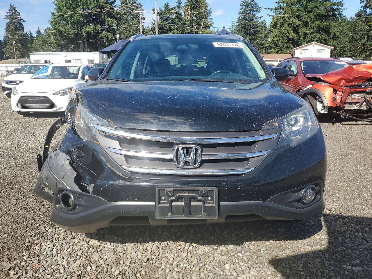 2012 Honda Cr-v Exl Черный vin: 5J6RM4H77CL020473