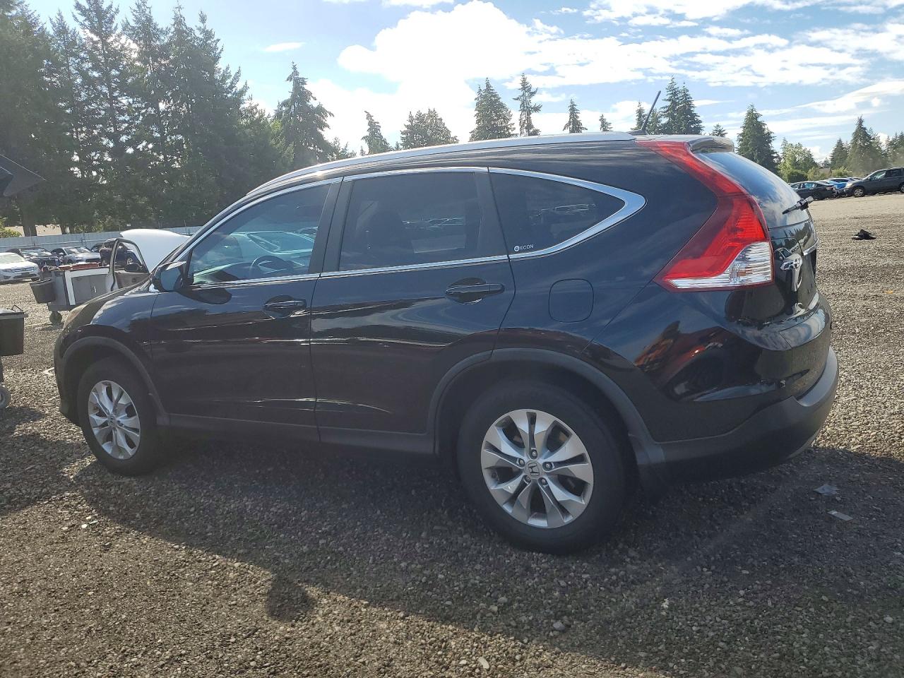 2012 Honda Cr-v Exl Черный vin: 5J6RM4H77CL020473