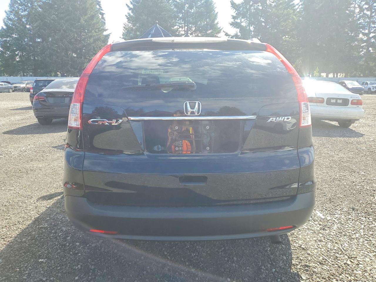 2012 Honda Cr-v Exl Черный vin: 5J6RM4H77CL020473