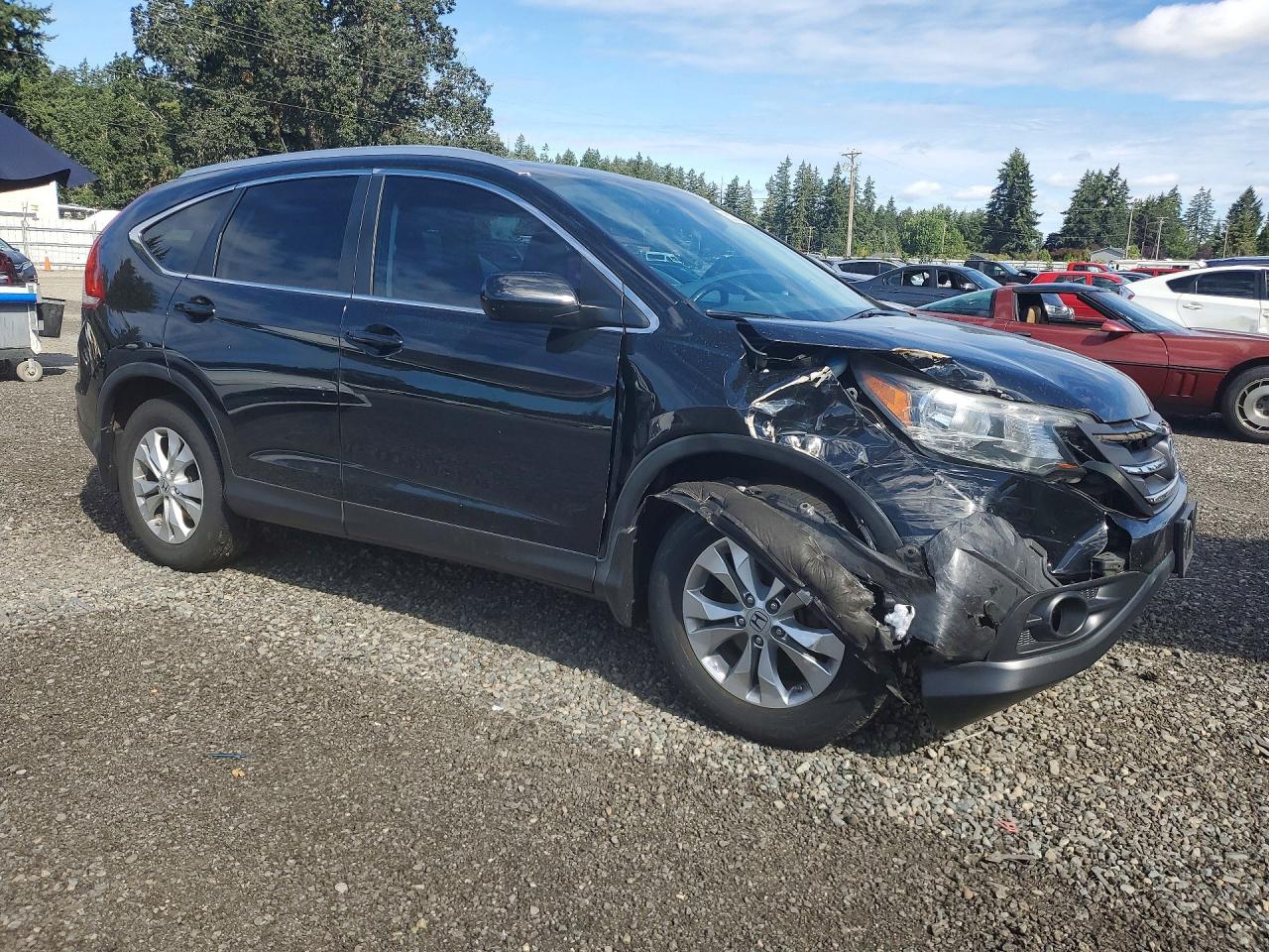 2012 Honda Cr-v Exl Черный vin: 5J6RM4H77CL020473
