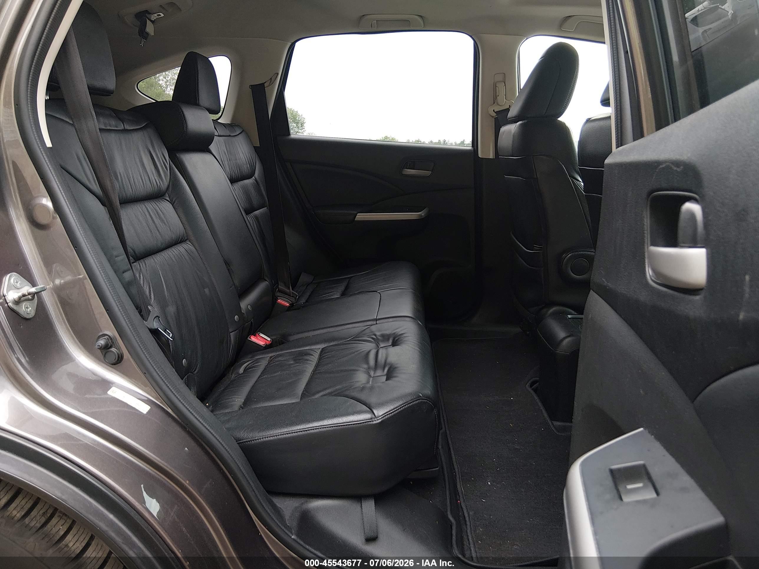2012 Honda Cr-v Ex-l Brown vin: 5J6RM4H77CL022854