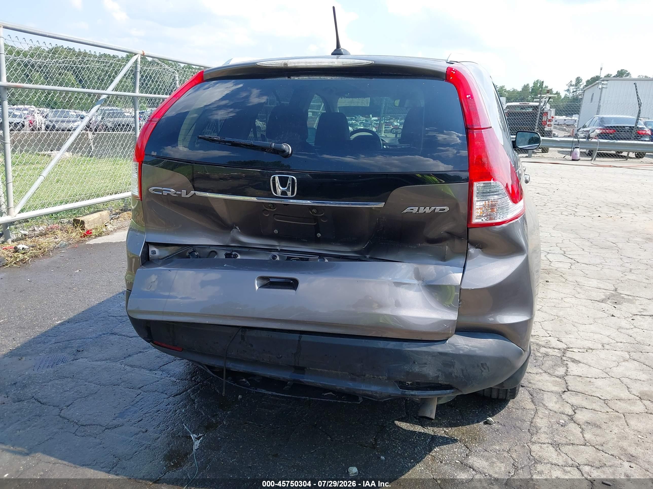 2012 Honda Cr-v Ex-l Silver vin: 5J6RM4H77CL032090