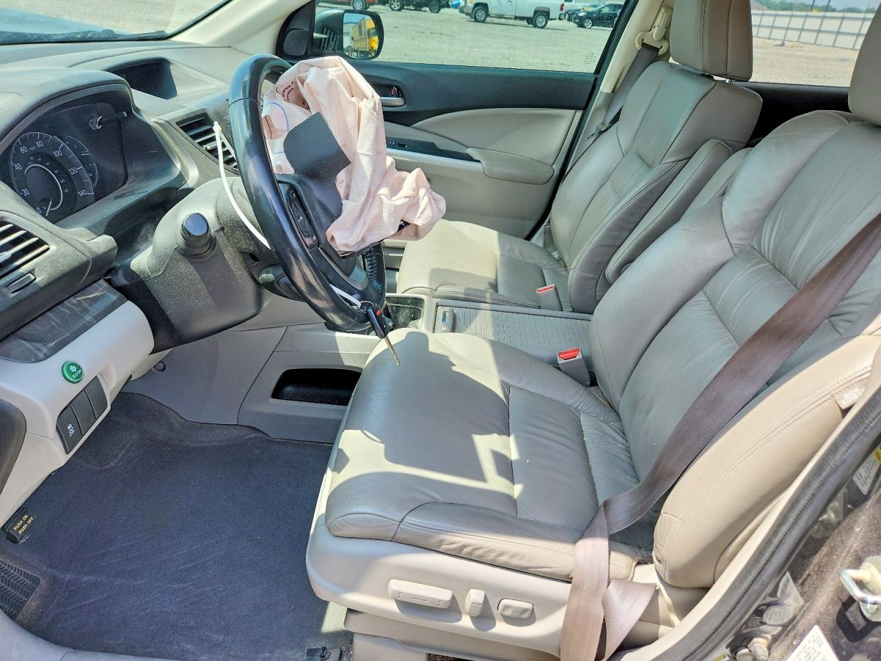 2012 Honda Cr-v Exl Серый vin: 5J6RM4H77CL043087