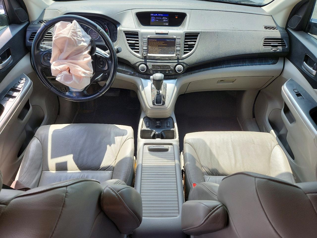 2012 Honda Cr-v Exl Серый vin: 5J6RM4H77CL043087