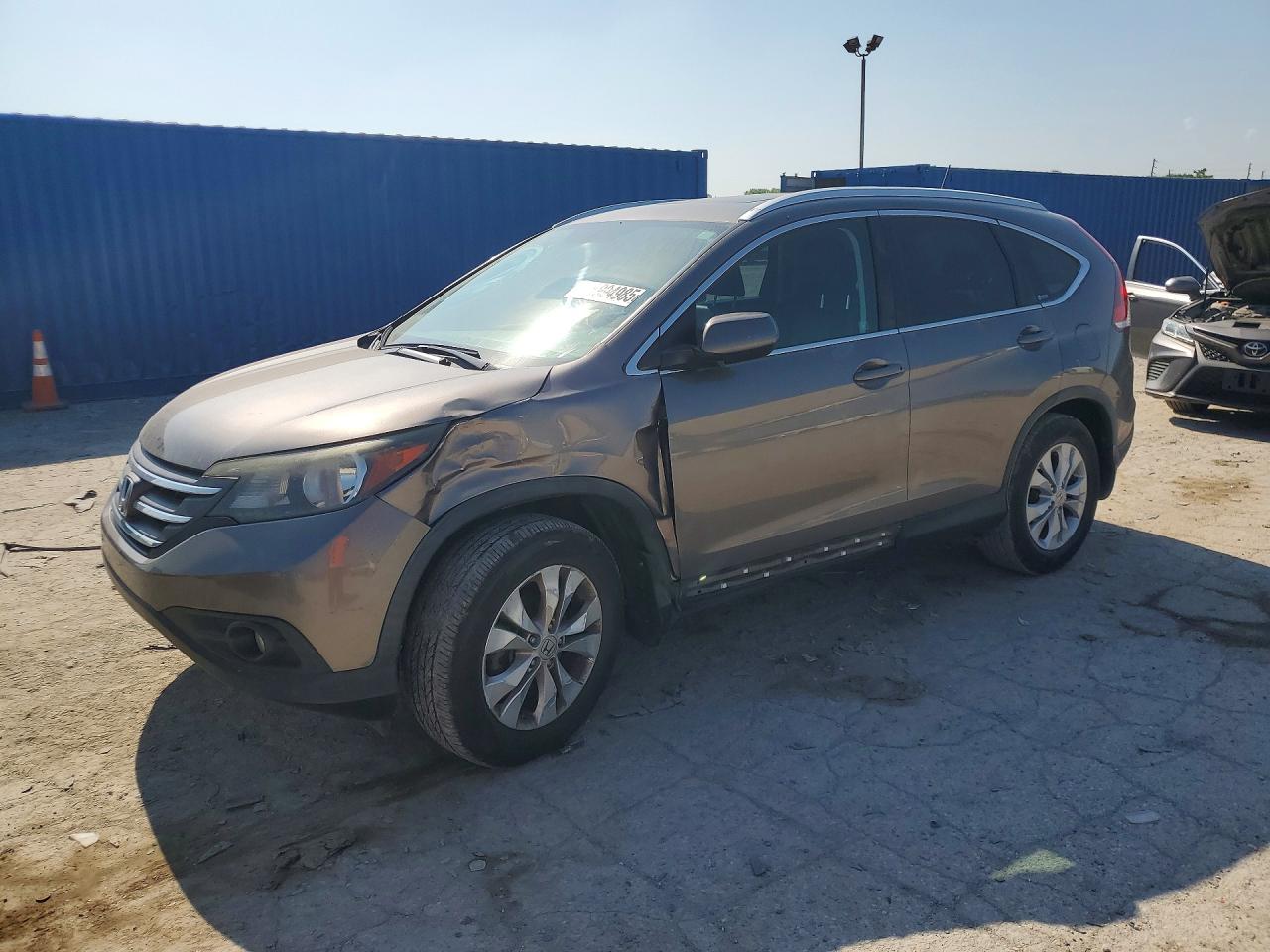 2012 Honda Cr-v Exl Gray vin: 5J6RM4H77CL051660