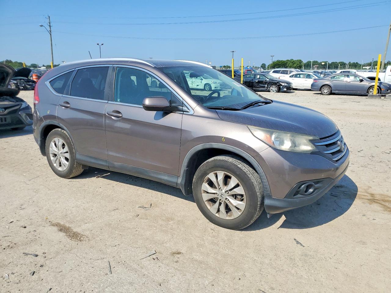 2012 Honda Cr-v Exl Gray vin: 5J6RM4H77CL051660