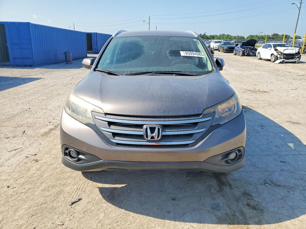 2012 Honda Cr-v Exl Gray vin: 5J6RM4H77CL051660