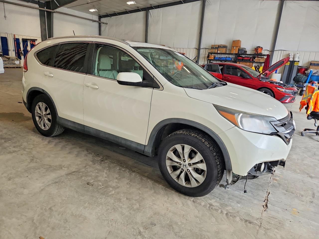 2012 Honda Cr-v Exl Белый vin: 5J6RM4H77CL070550