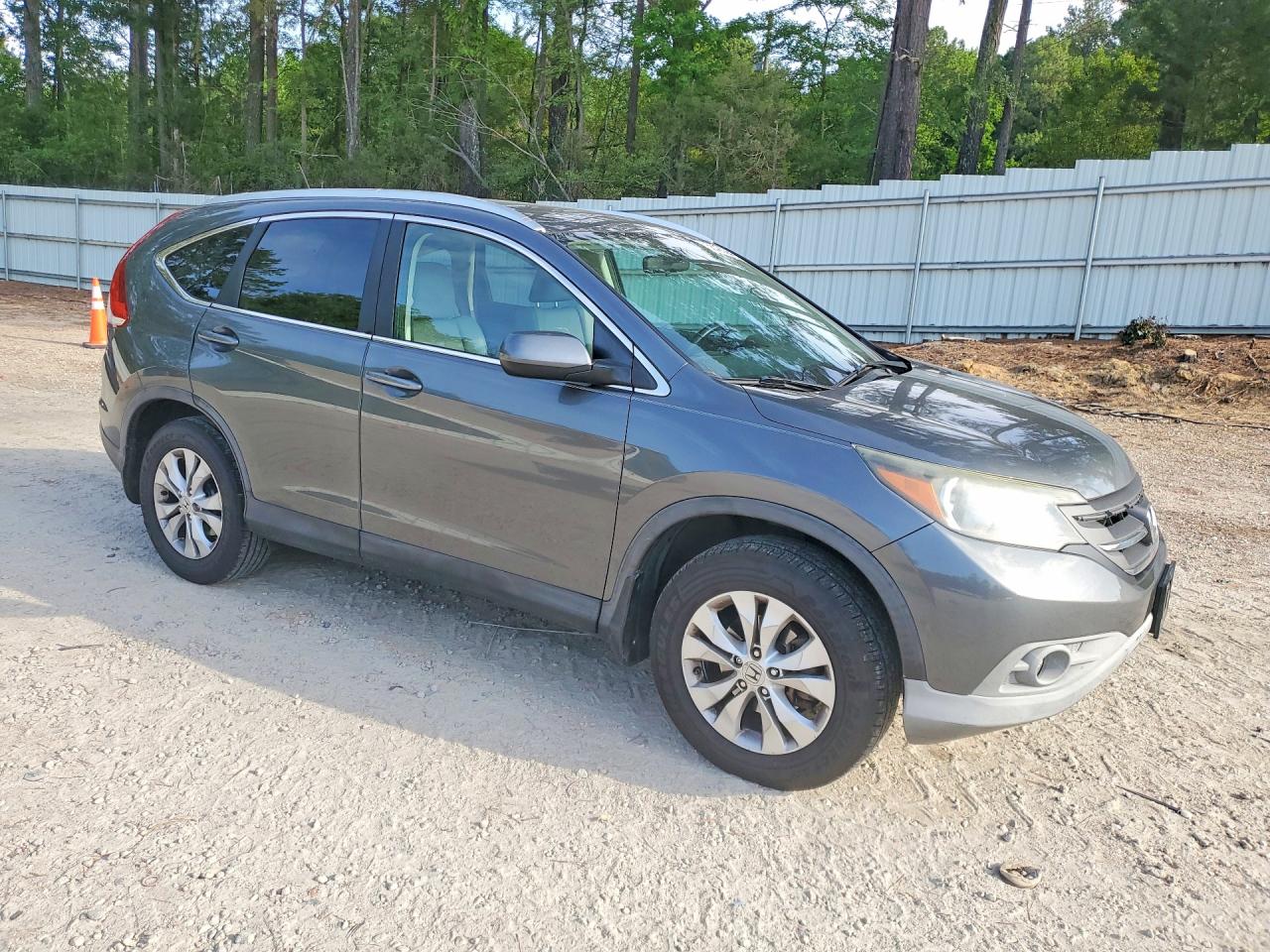 2013 Honda Cr-v Exl Gray vin: 5J6RM4H77DL002430