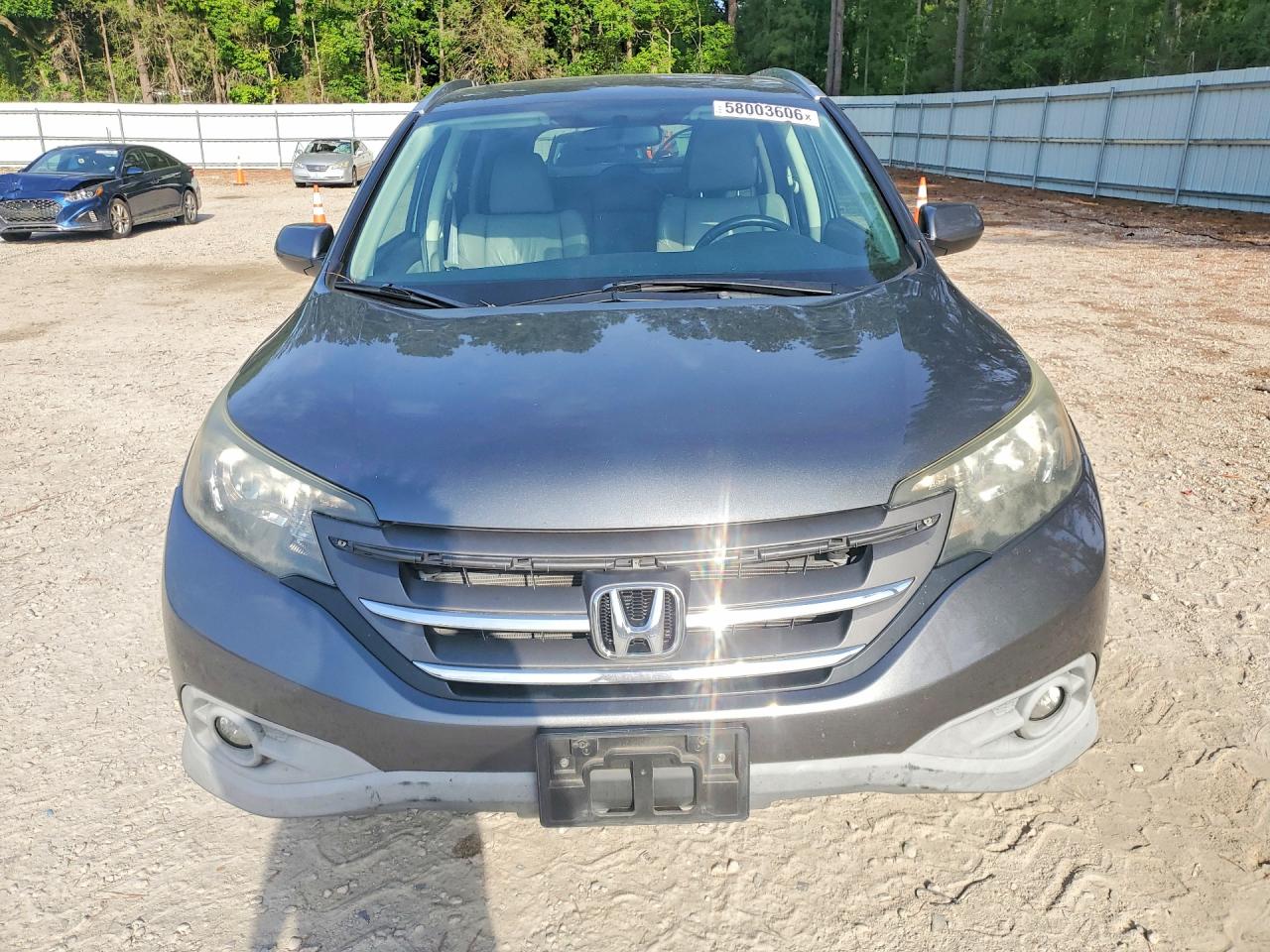 2013 Honda Cr-v Exl Gray vin: 5J6RM4H77DL002430