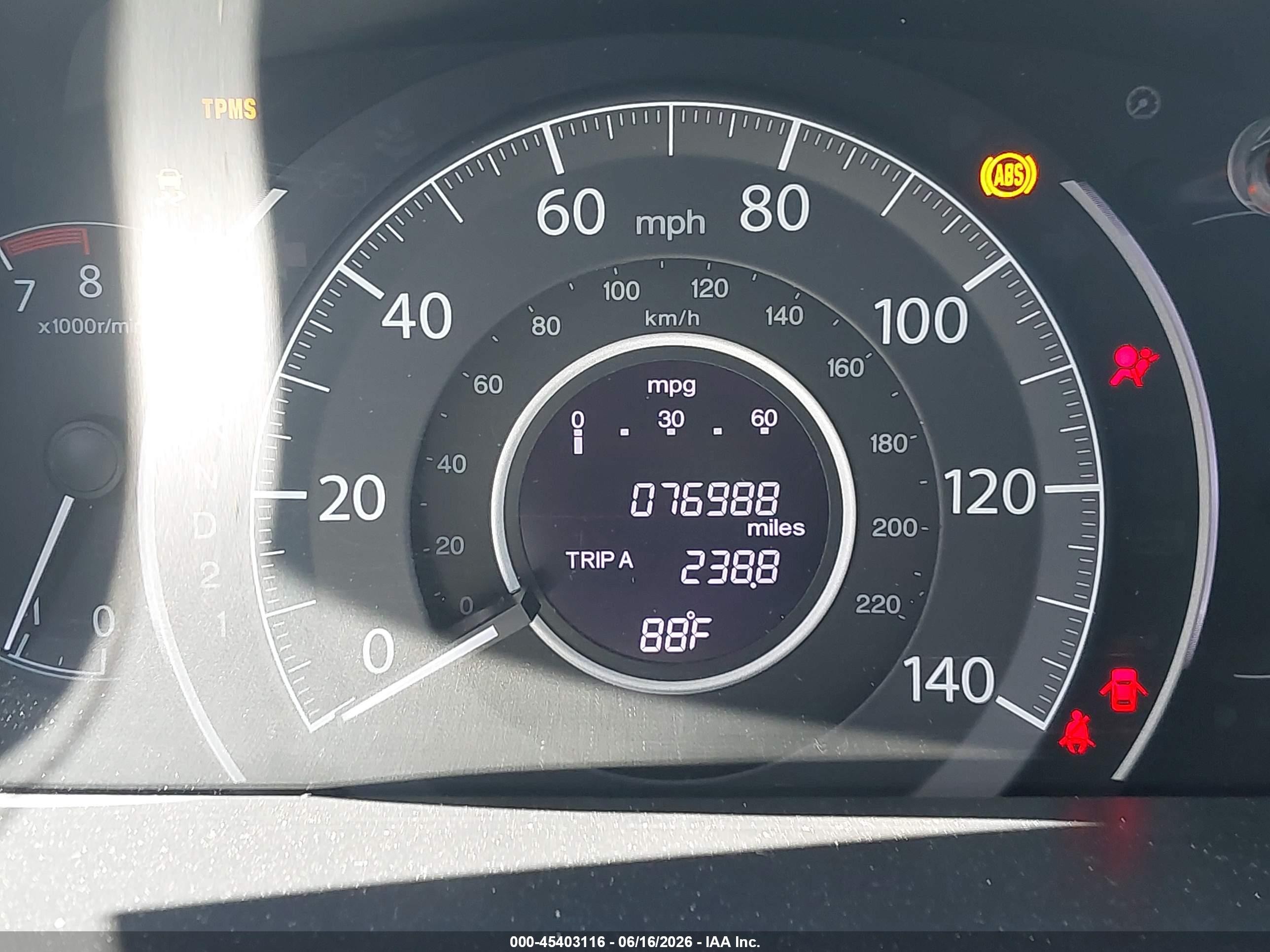 2013 Honda Cr-v Ex-l Black vin: 5J6RM4H77DL006154