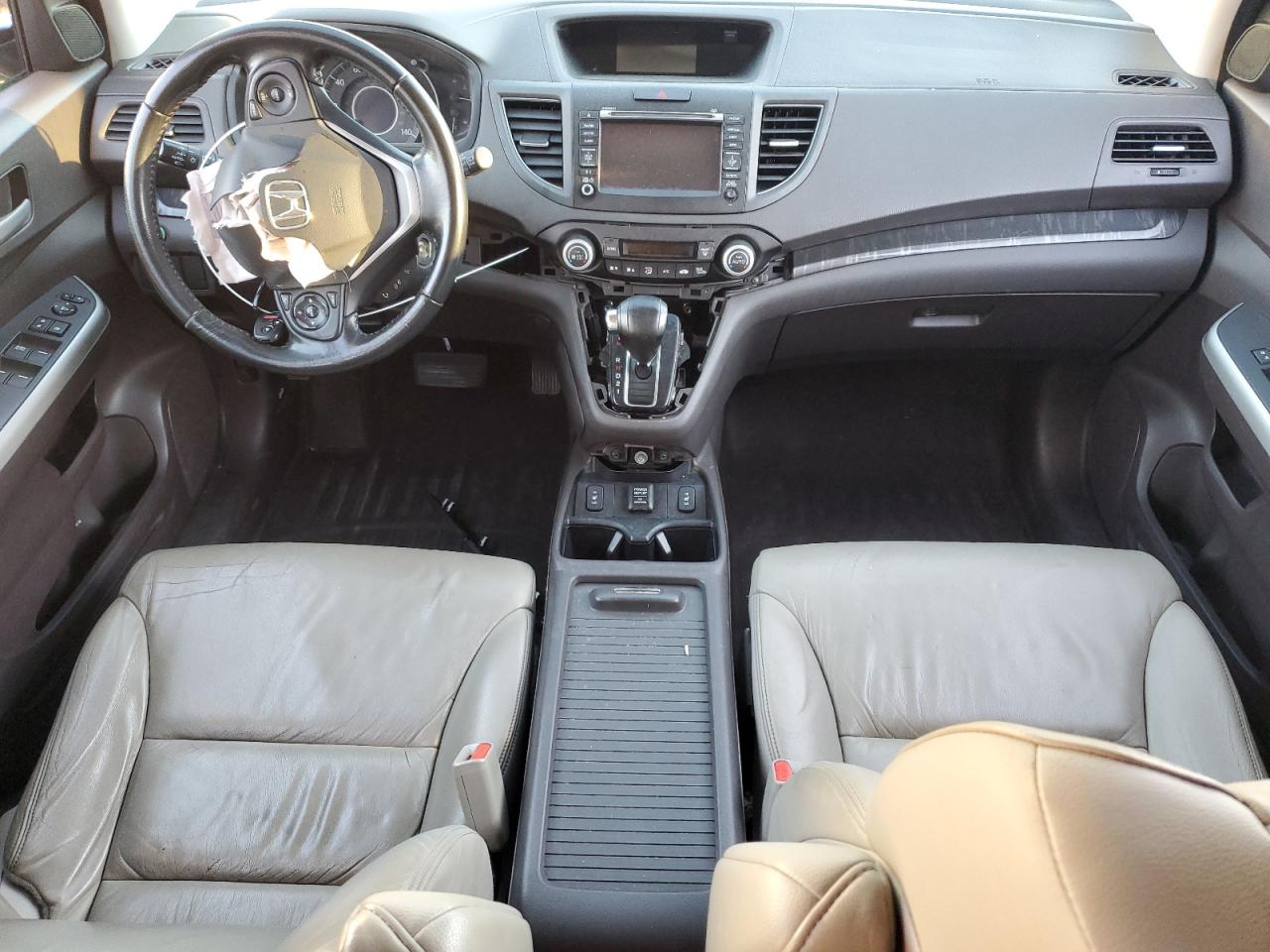 2013 Honda Cr-v Exl White vin: 5J6RM4H77DL017042