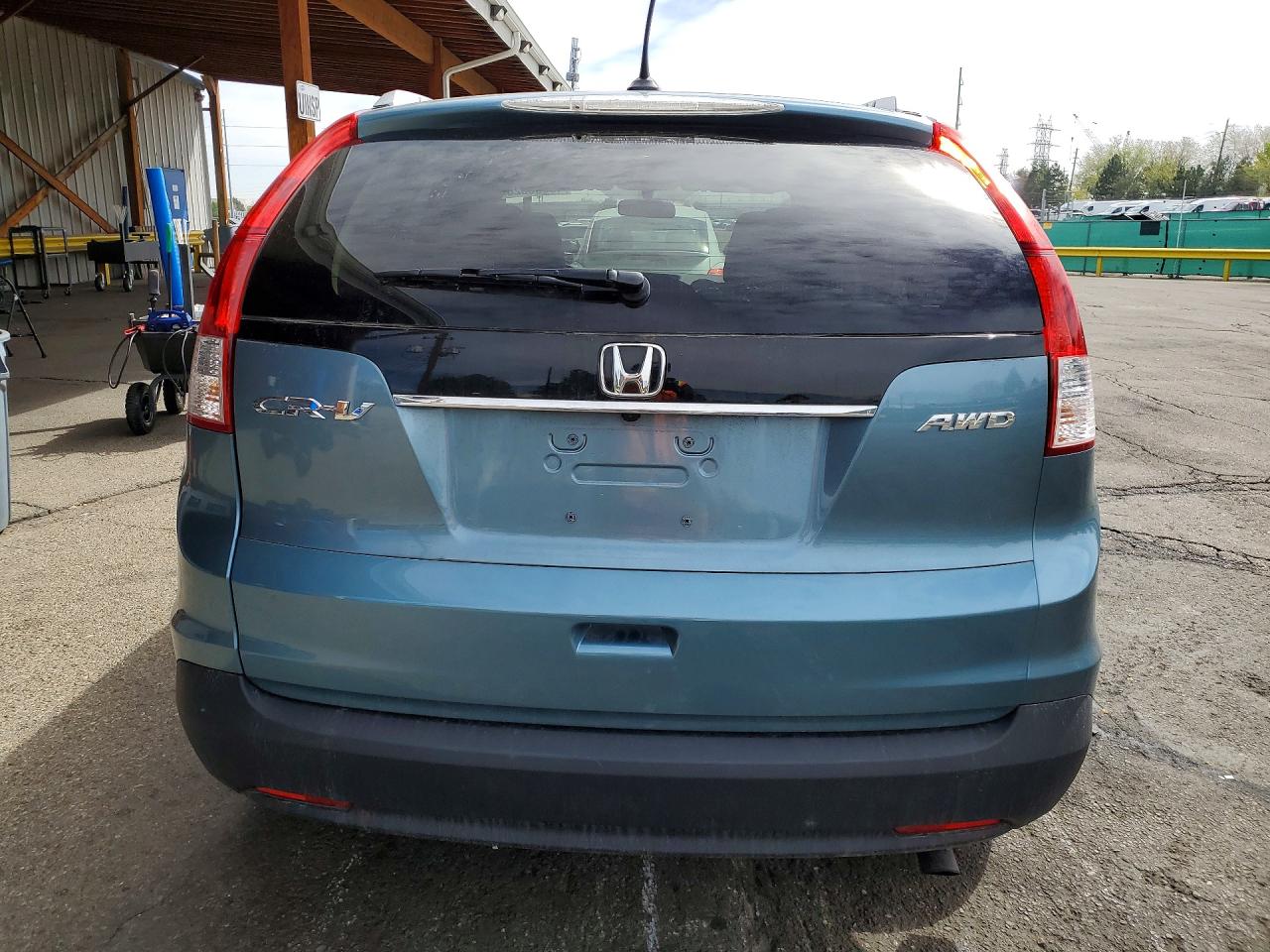 2013 Honda Cr-v Exl Blue vin: 5J6RM4H77DL019972