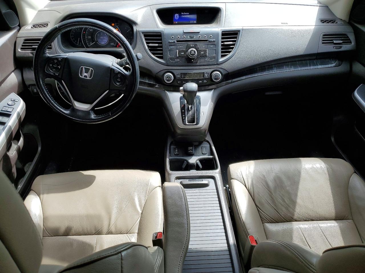 2013 Honda Cr-v Exl Blue vin: 5J6RM4H77DL019972
