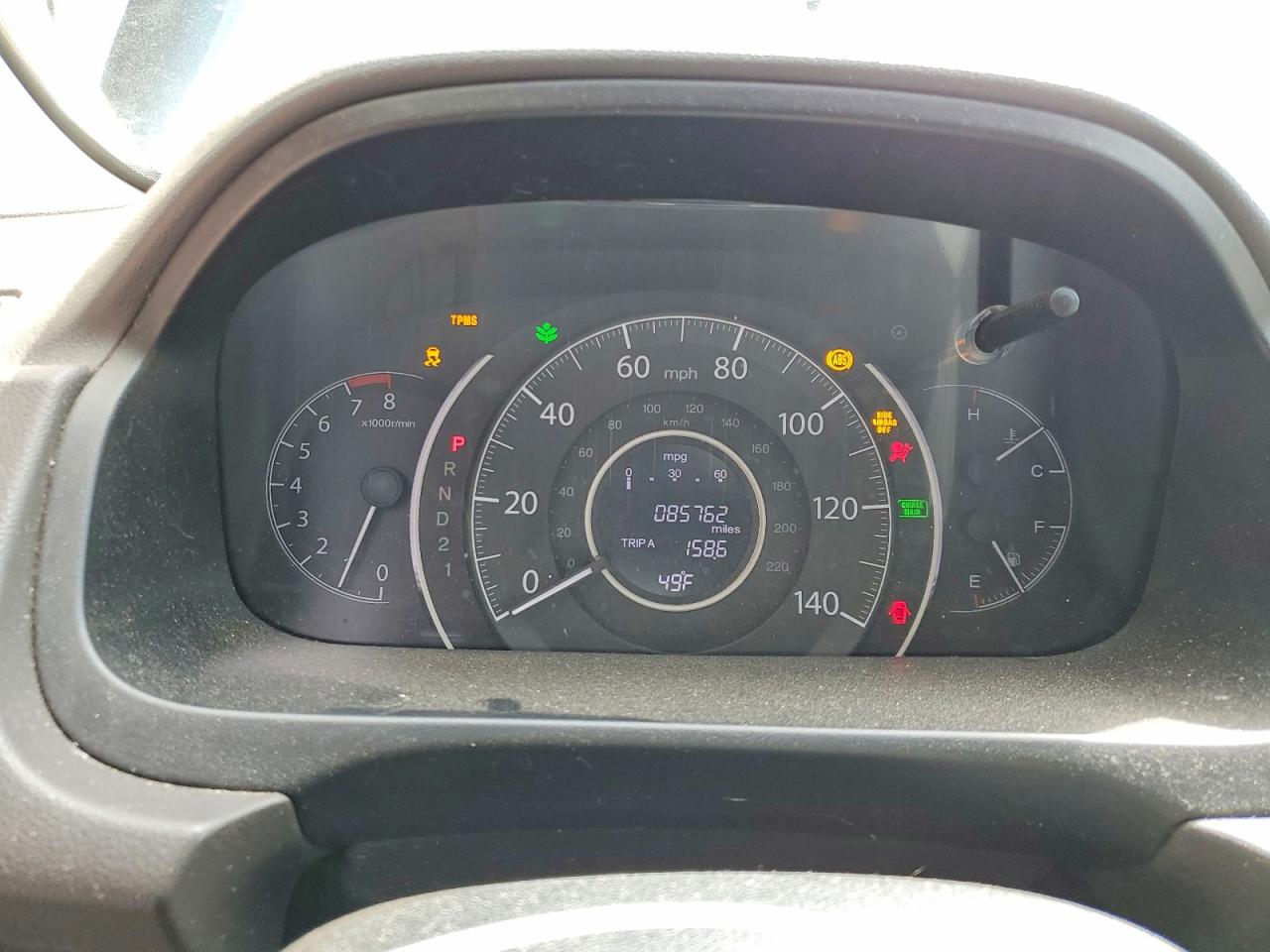 2013 Honda Cr-v Exl Blue vin: 5J6RM4H77DL019972