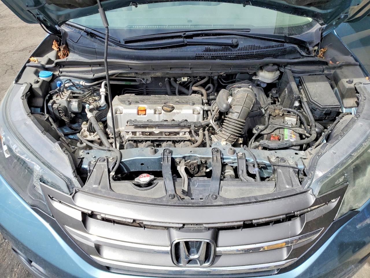 2013 Honda Cr-v Exl Blue vin: 5J6RM4H77DL019972