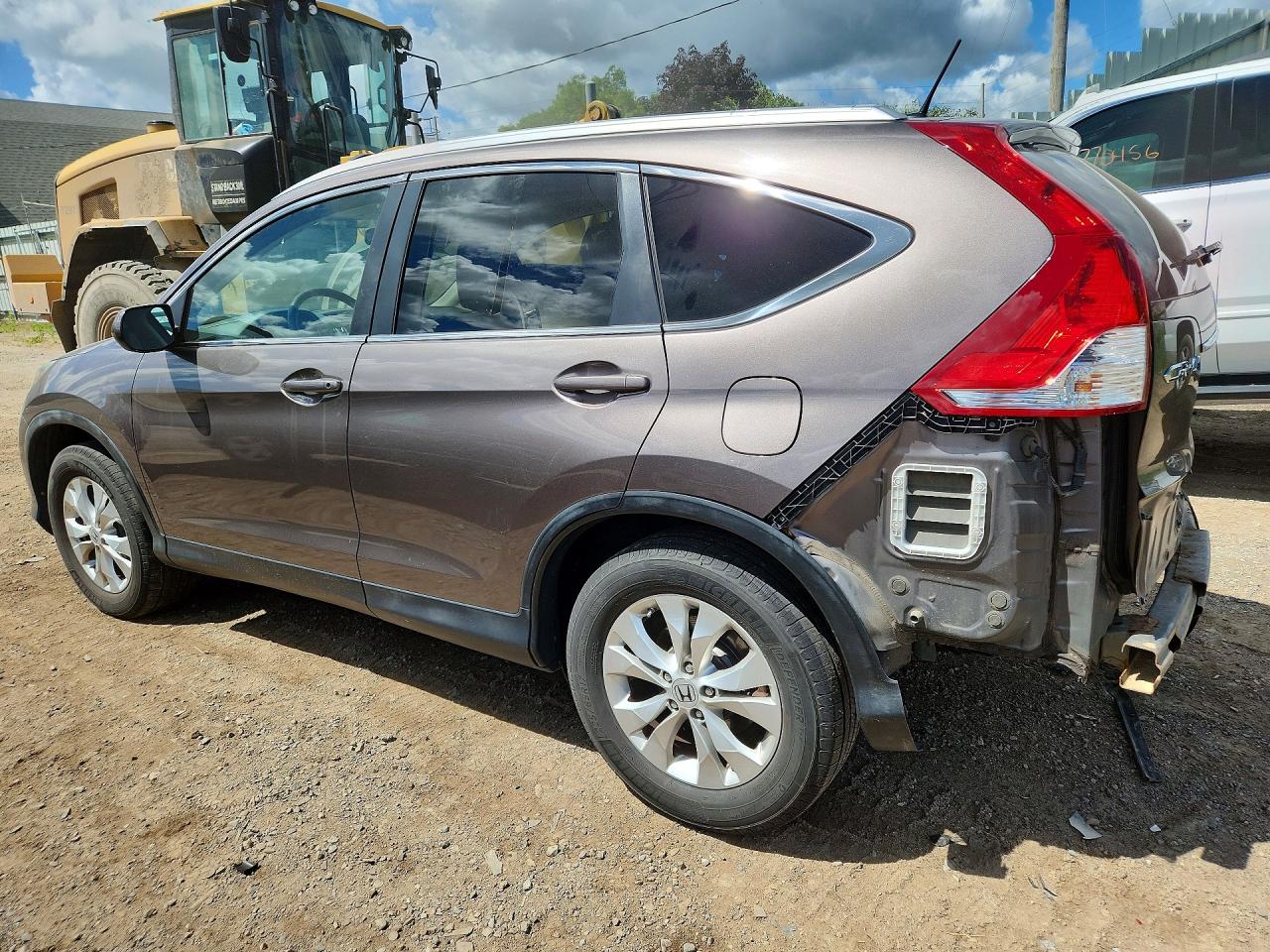 2013 Honda Cr-v Exl Tan vin: 5J6RM4H77DL023715