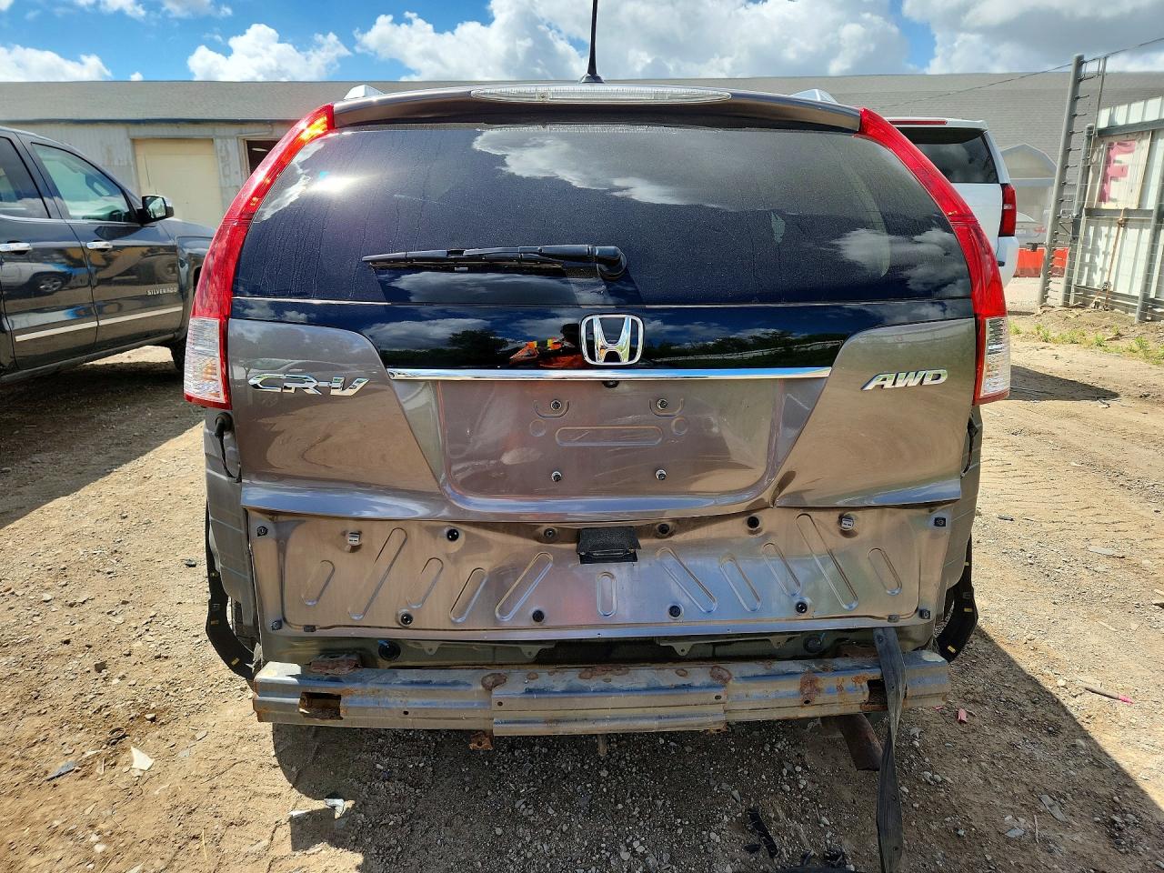 2013 Honda Cr-v Exl Tan vin: 5J6RM4H77DL023715