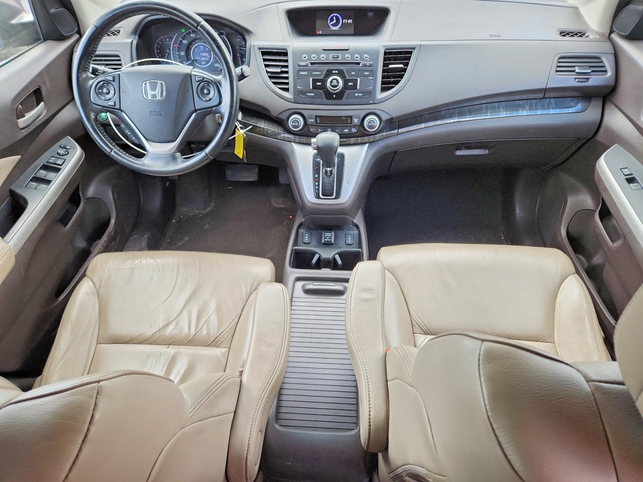 2013 Honda Cr-v Exl Tan vin: 5J6RM4H77DL023715