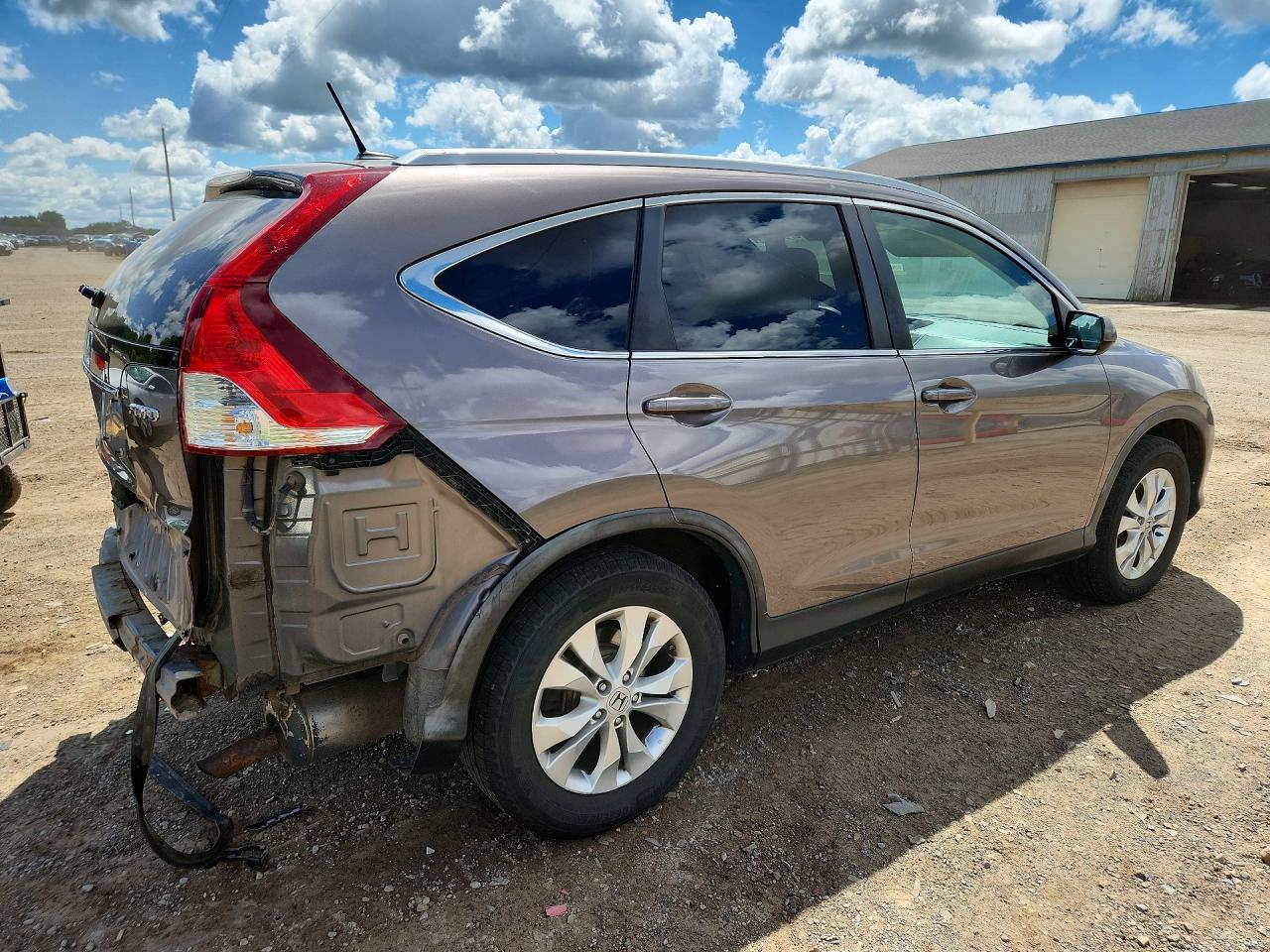 2013 Honda Cr-v Exl Tan vin: 5J6RM4H77DL023715