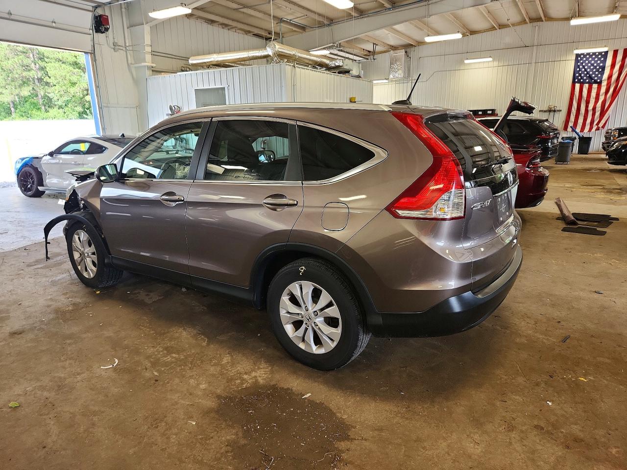 2013 Honda Cr-v Exl Brown vin: 5J6RM4H77DL035069