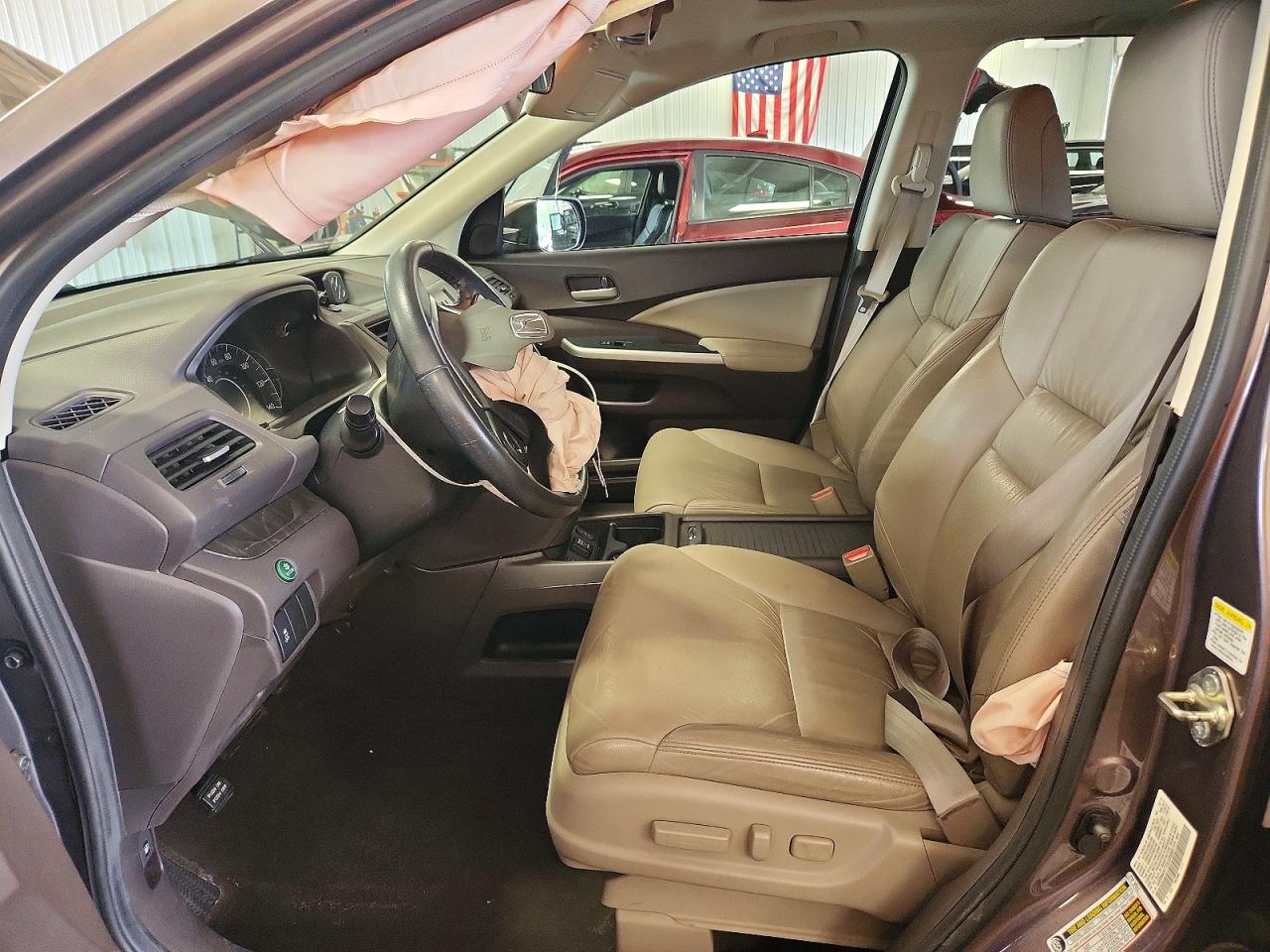 2013 Honda Cr-v Exl Brown vin: 5J6RM4H77DL035069