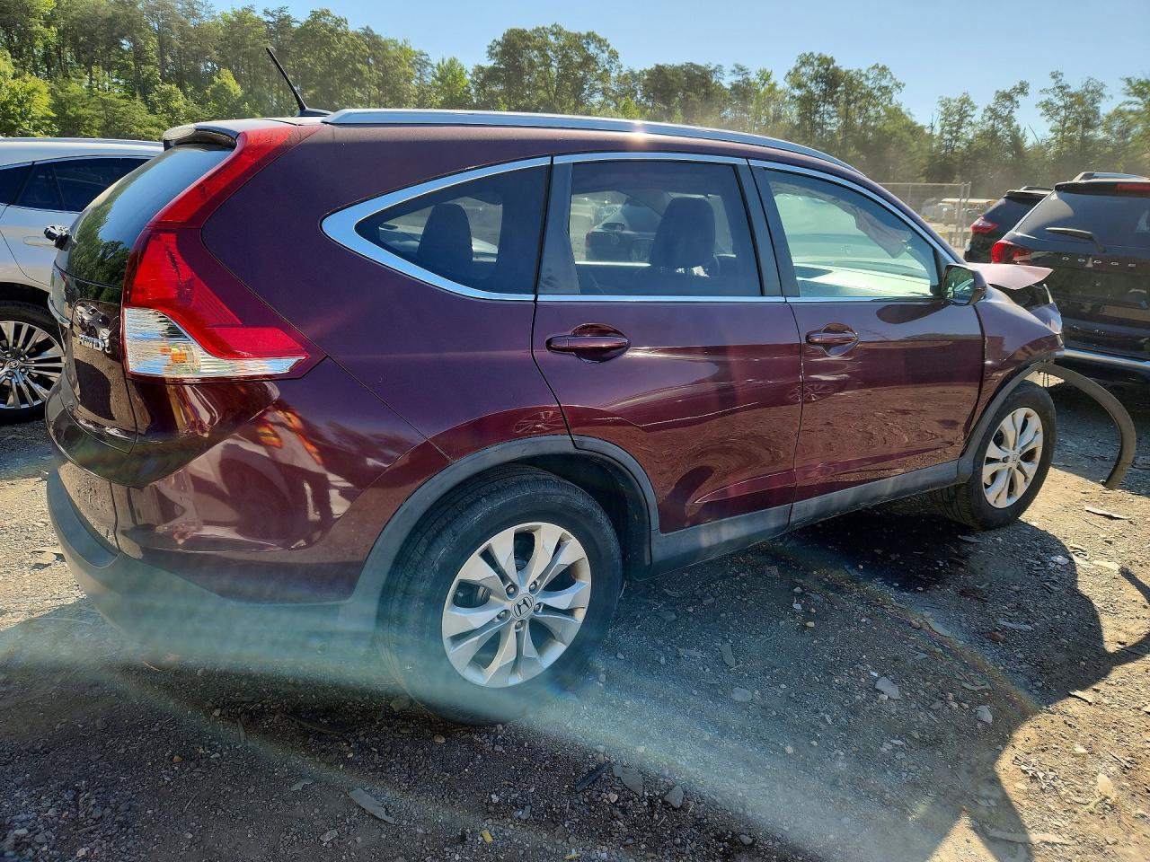 2013 Honda Cr -v Burgundy vin: 5J6RM4H77DL040790