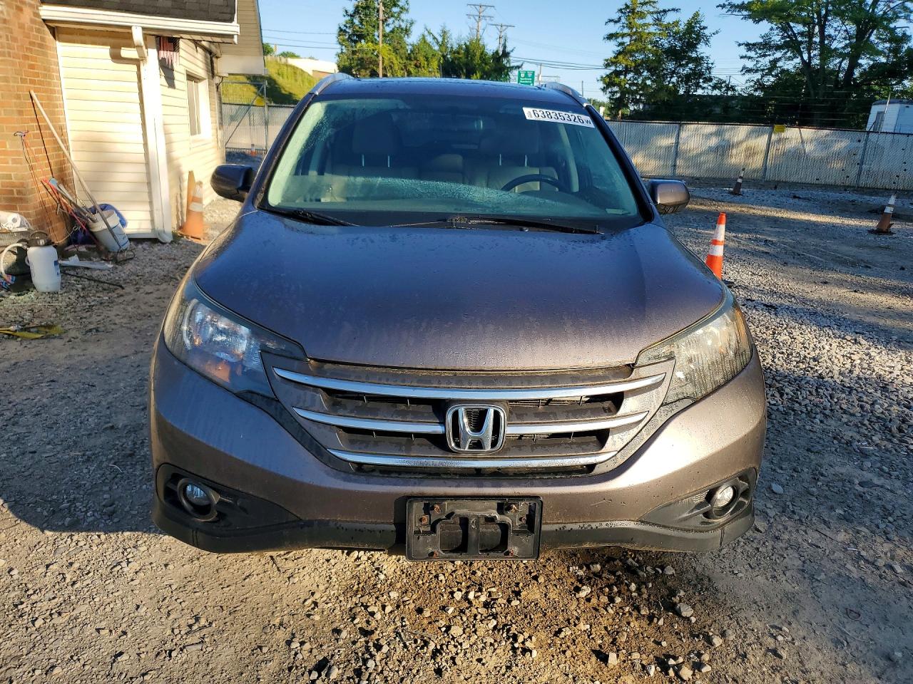 2013 Honda Cr-v Exl Beige vin: 5J6RM4H77DL042040
