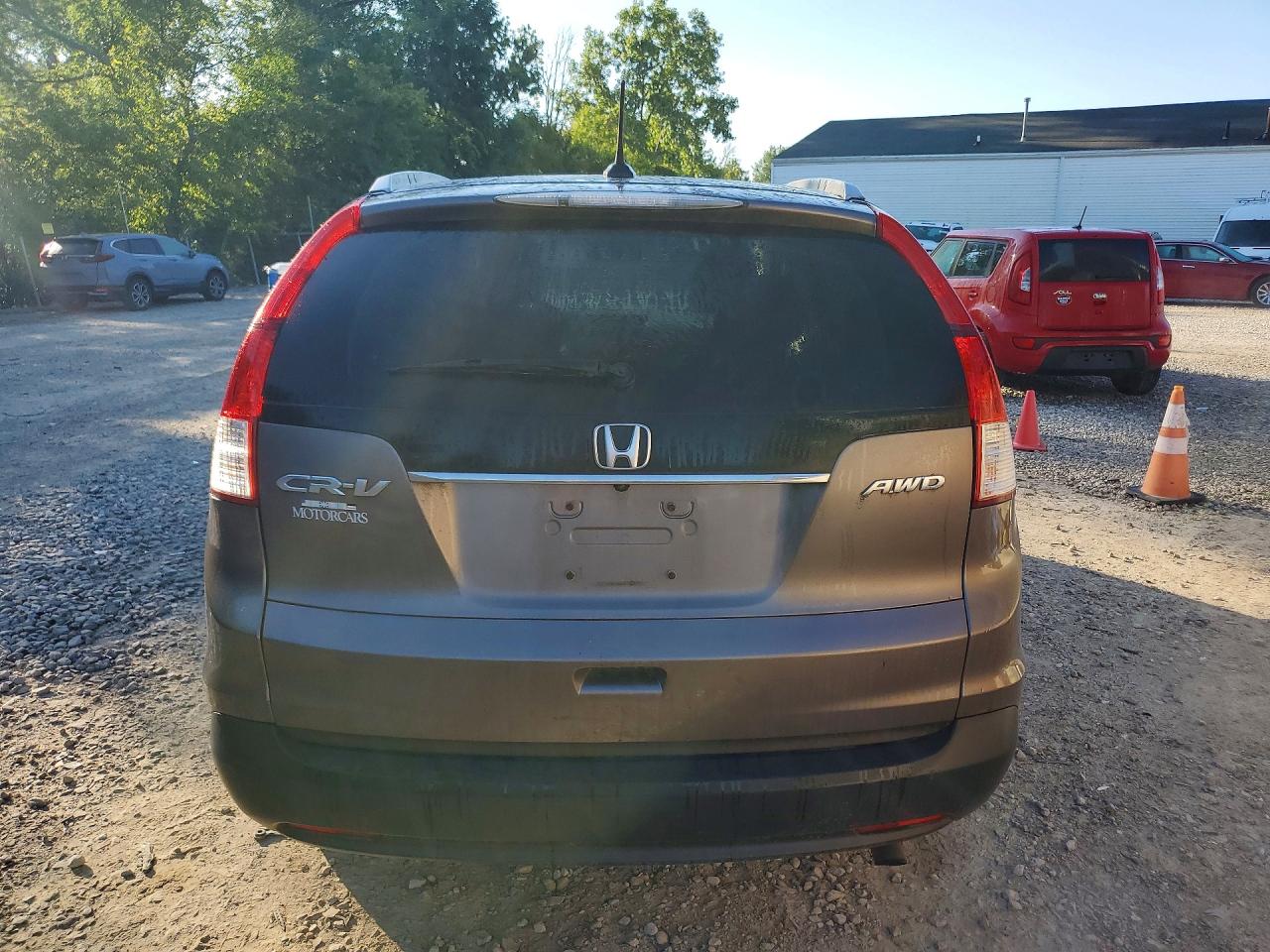 2013 Honda Cr-v Exl Beige vin: 5J6RM4H77DL042040