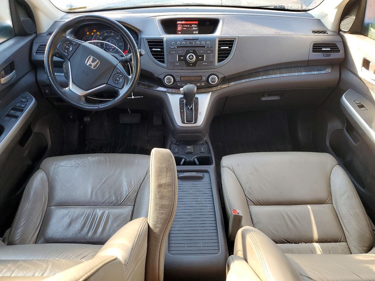 2013 Honda Cr-v Exl Beige vin: 5J6RM4H77DL042040