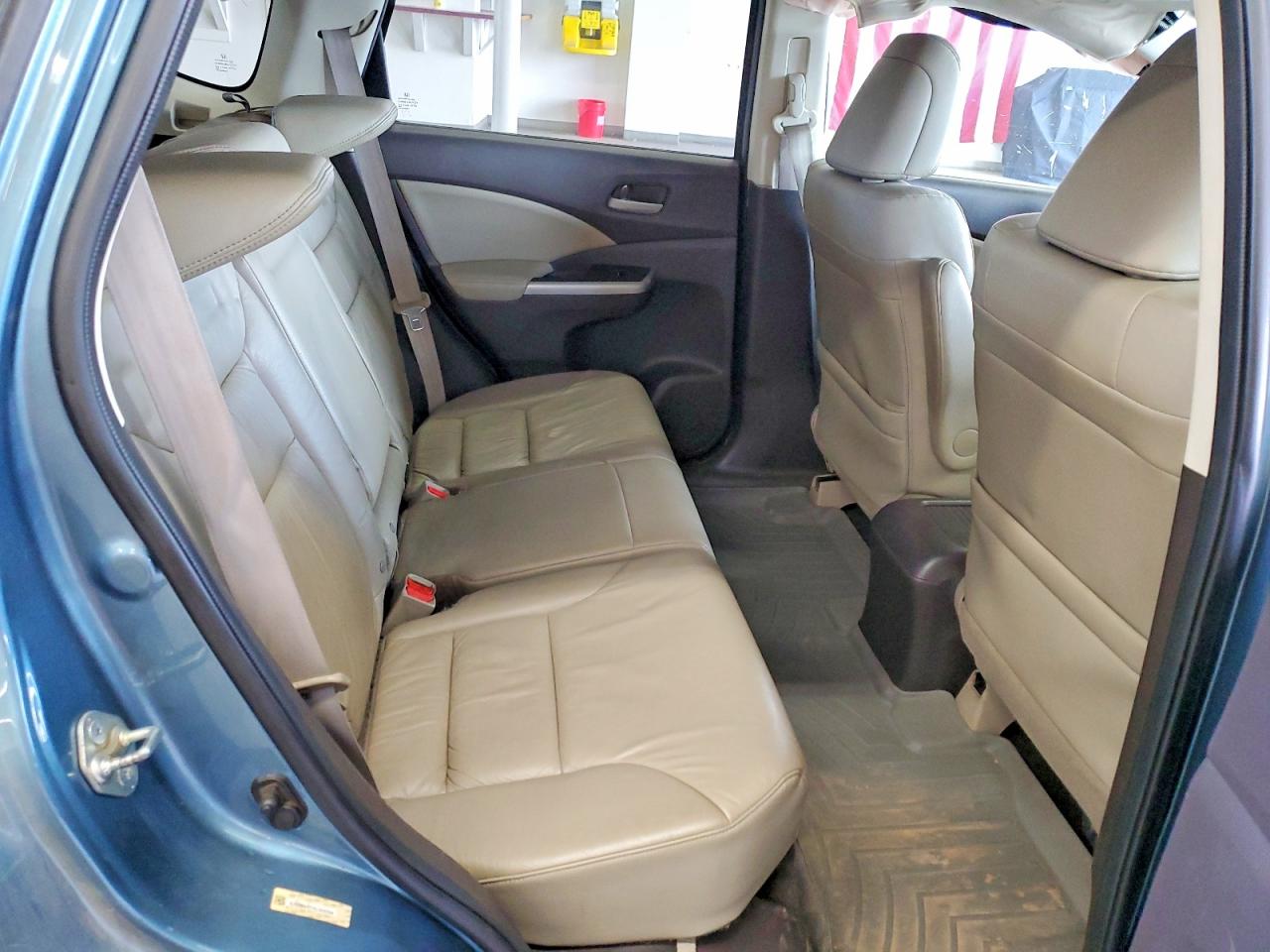 2013 Honda Cr-v Exl Blue vin: 5J6RM4H77DL045598