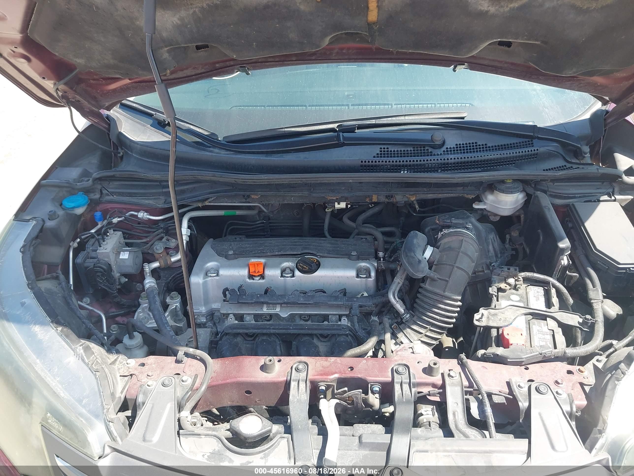2013 Honda Cr-v Ex-l Бордовый vin: 5J6RM4H77DL046444