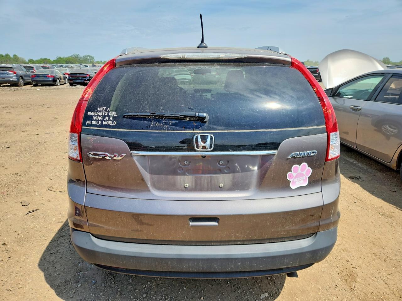 2013 Honda Cr-v Exl Tan vin: 5J6RM4H77DL050347