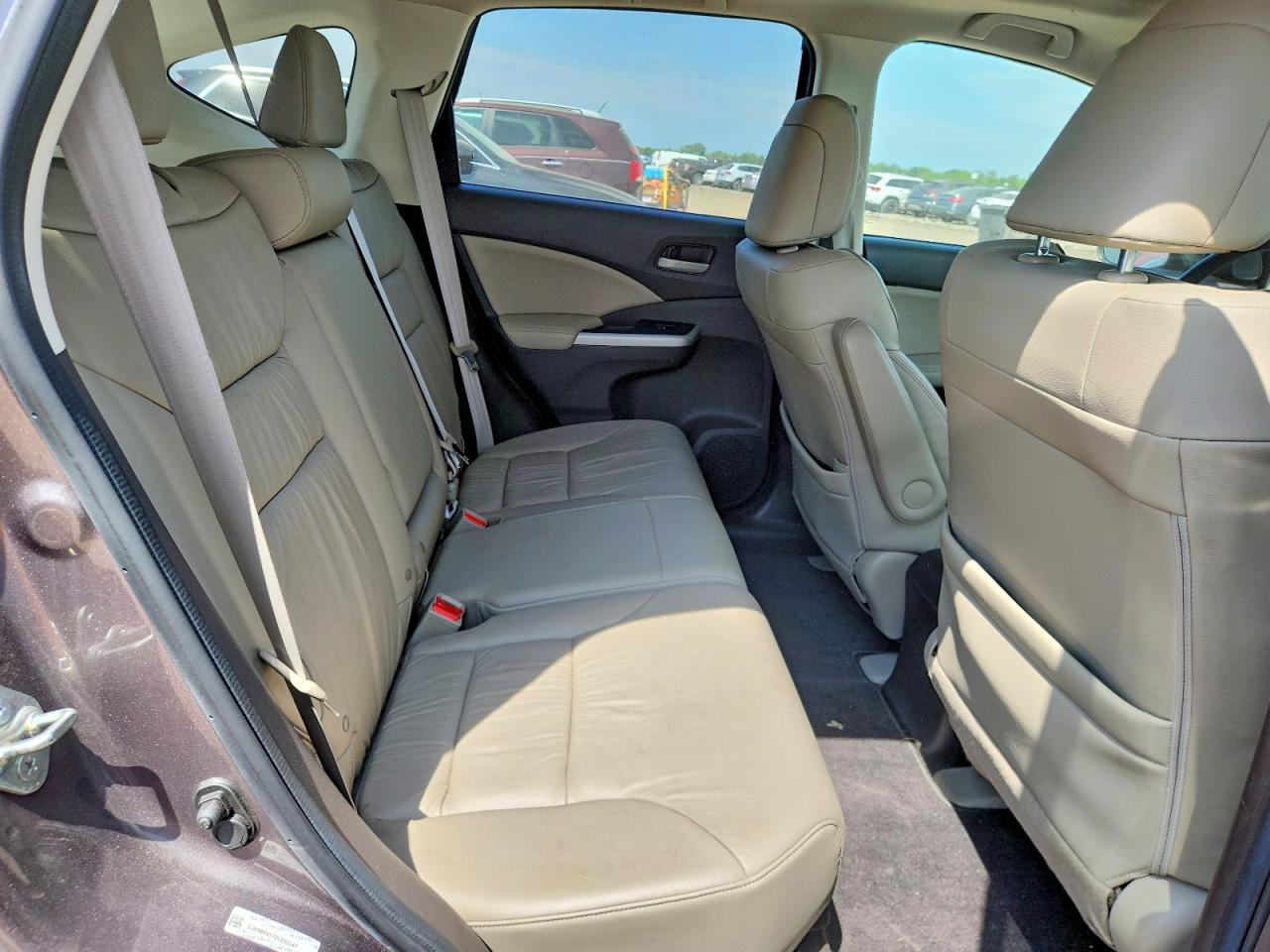 2013 Honda Cr-v Exl Tan vin: 5J6RM4H77DL050347