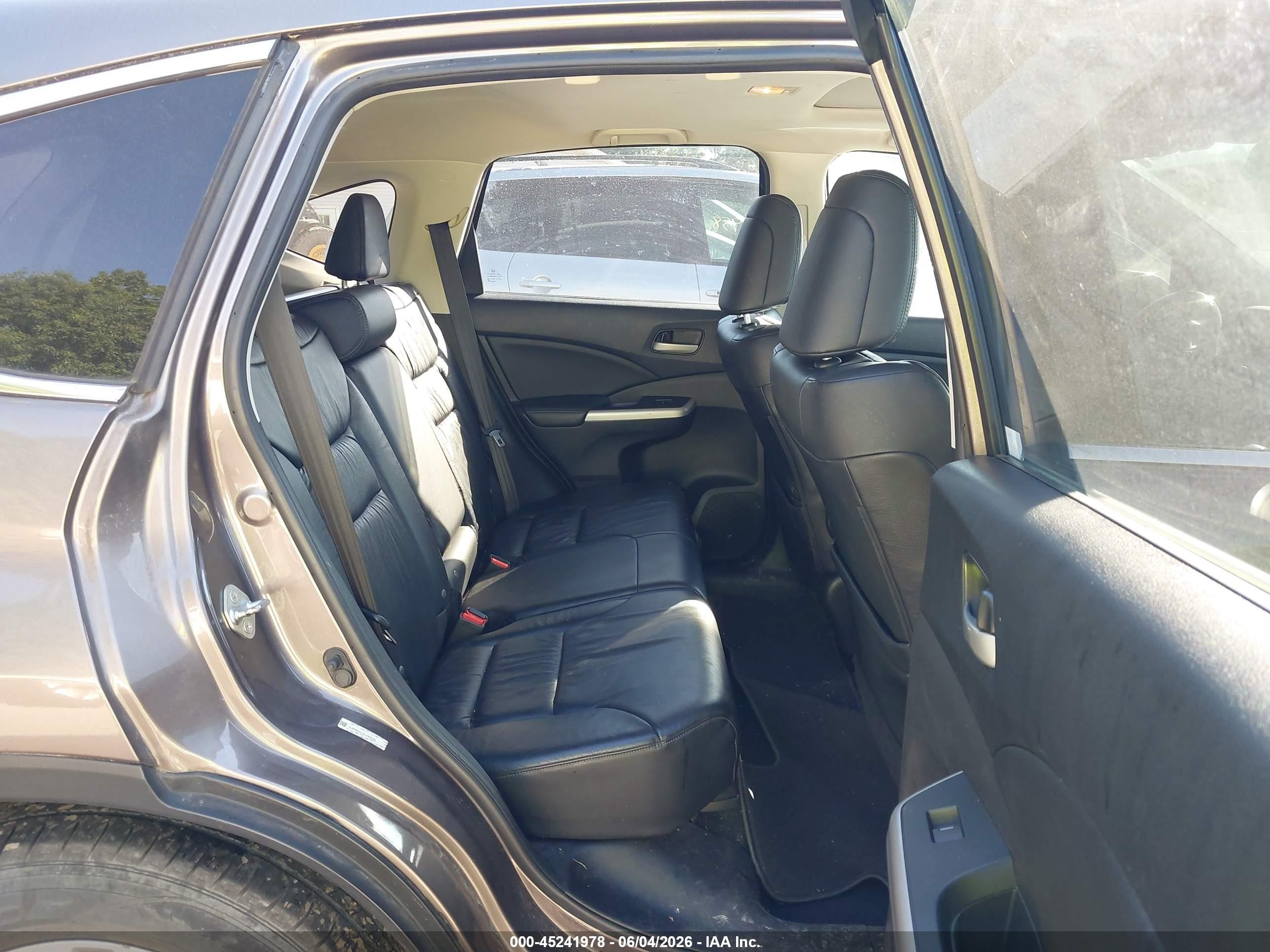2013 Honda Cr-v Ex-l Brown vin: 5J6RM4H77DL063289