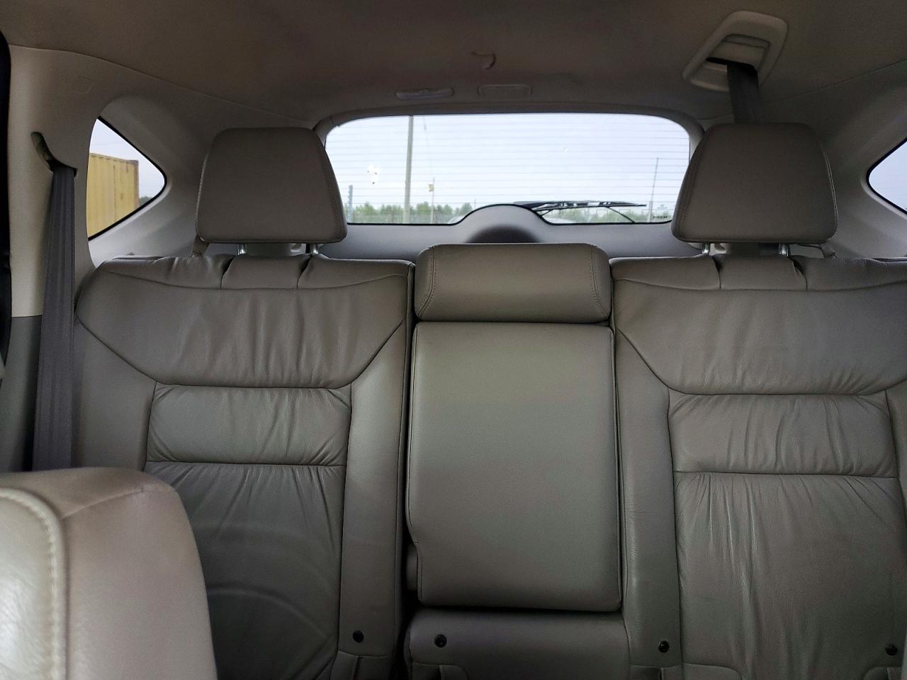 2013 Honda Cr-v Exl Burgundy vin: 5J6RM4H77DL065267