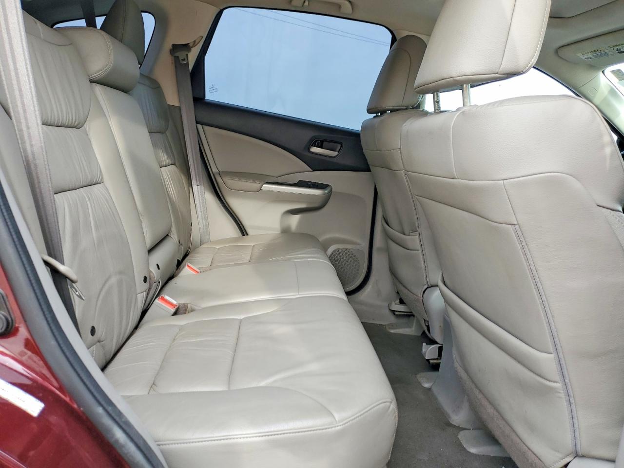 2013 Honda Cr-v Exl Burgundy vin: 5J6RM4H77DL065267