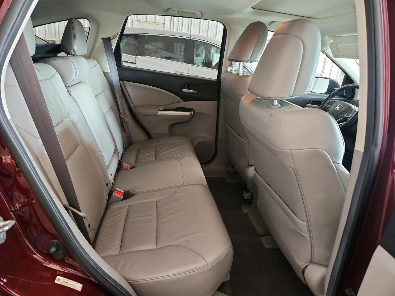 2013 Honda Cr-v Exl Maroon vin: 5J6RM4H77DL074406