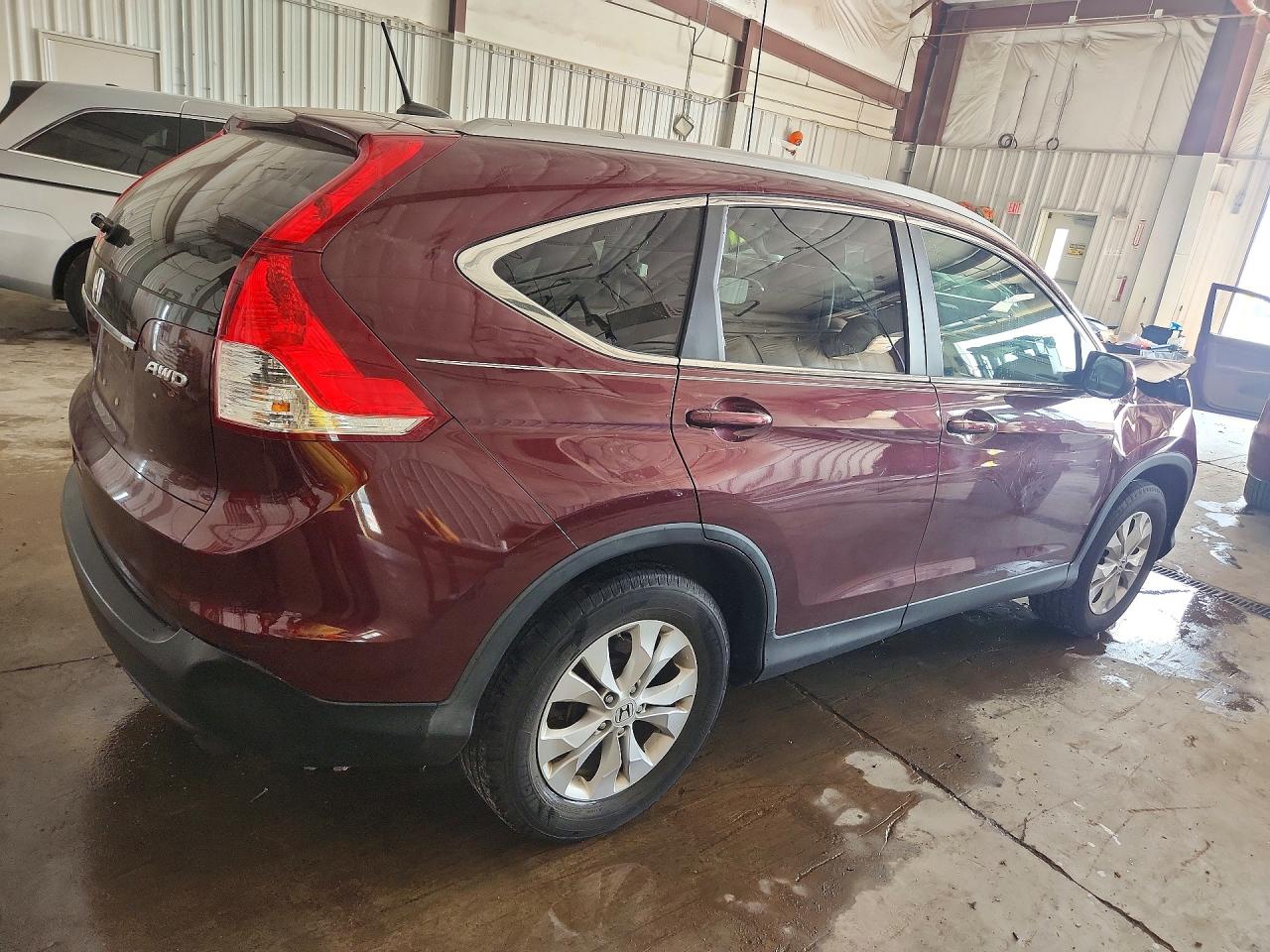 2013 Honda Cr-v Exl Maroon vin: 5J6RM4H77DL074406