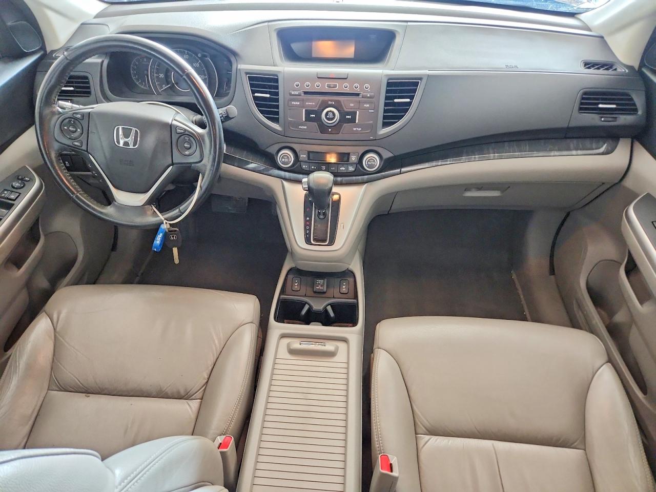 2013 Honda Cr-v Exl Maroon vin: 5J6RM4H77DL074406
