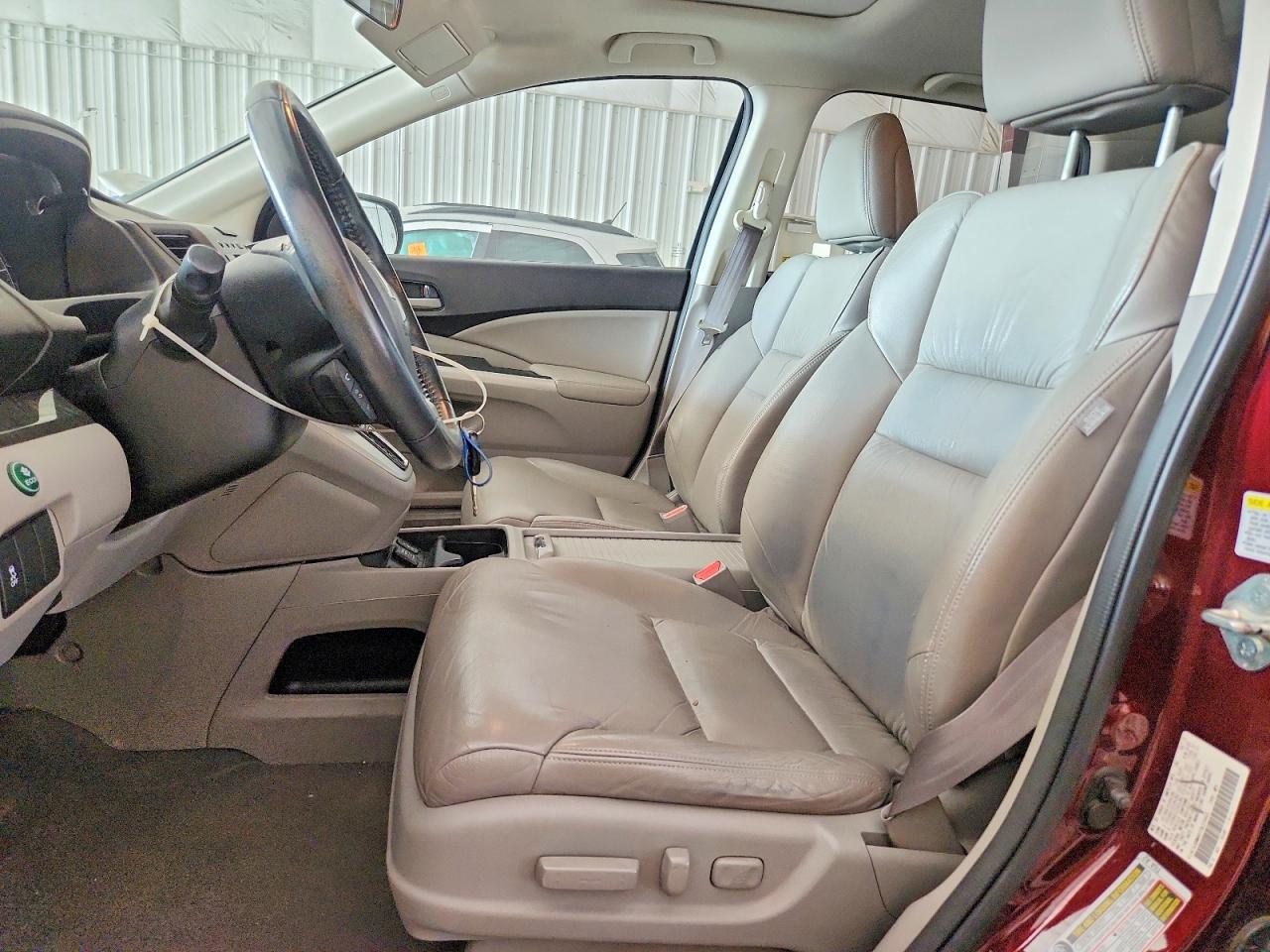 2013 Honda Cr-v Exl Maroon vin: 5J6RM4H77DL074406