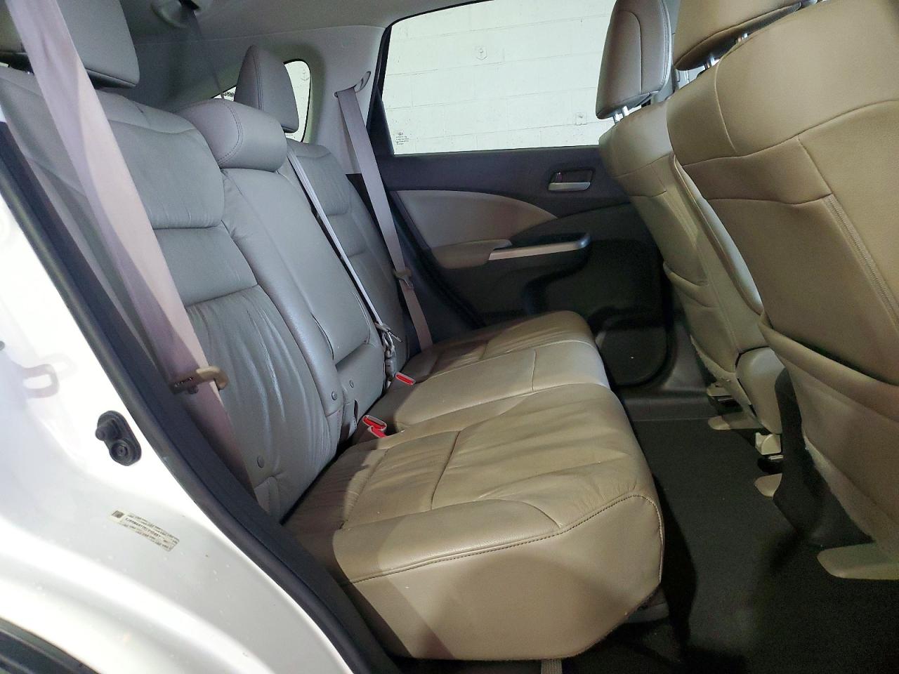 2014 Honda Cr-v Exl White vin: 5J6RM4H77EL010867