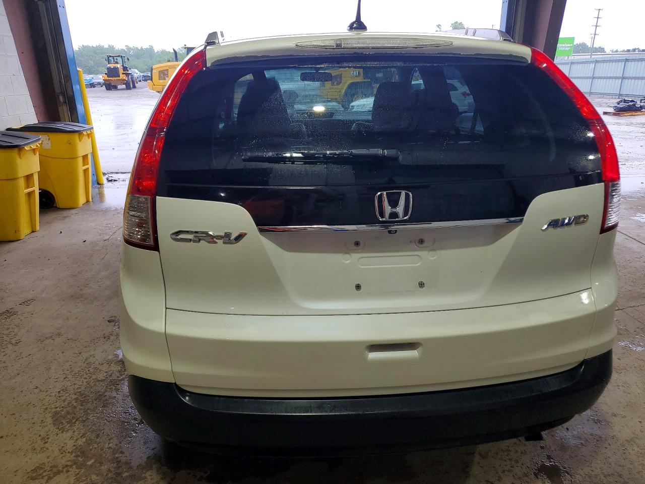 2014 Honda Cr-v Exl White vin: 5J6RM4H77EL010867