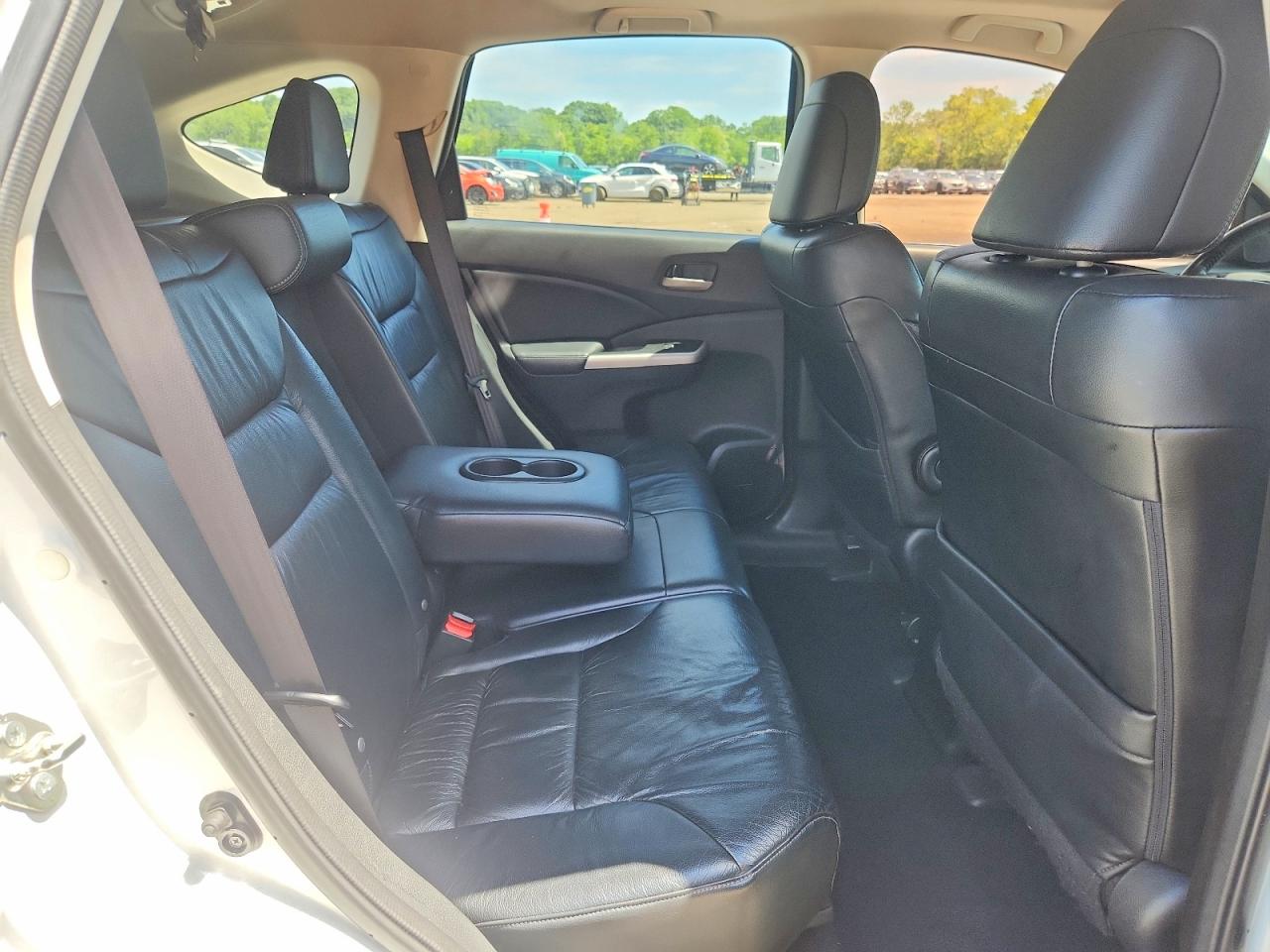 2014 Honda Cr-v Exl White vin: 5J6RM4H77EL012571